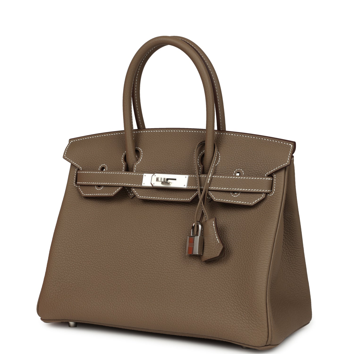 Hermes Birkin 30 Etoupe Togo Palladium Hardware