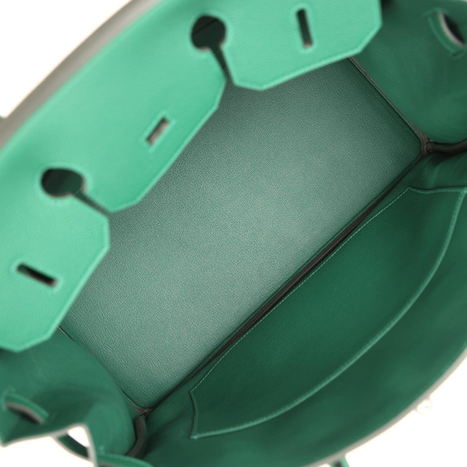 Hermes Birkin 35 Vert Moyen Togo Palladium Hardware