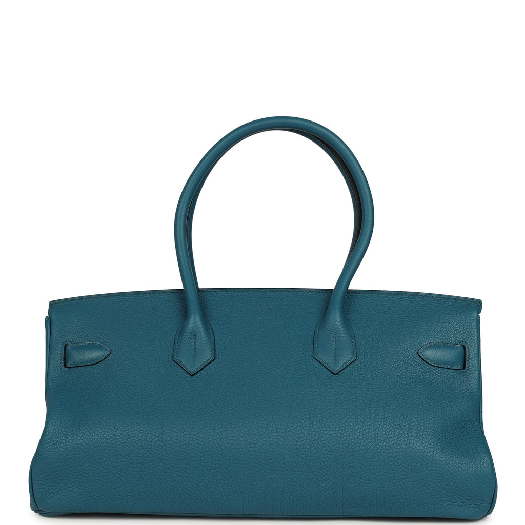 Vintage Hermes Shoulder Birkin 42 JPG Cobalt Togo Palladium Hardware