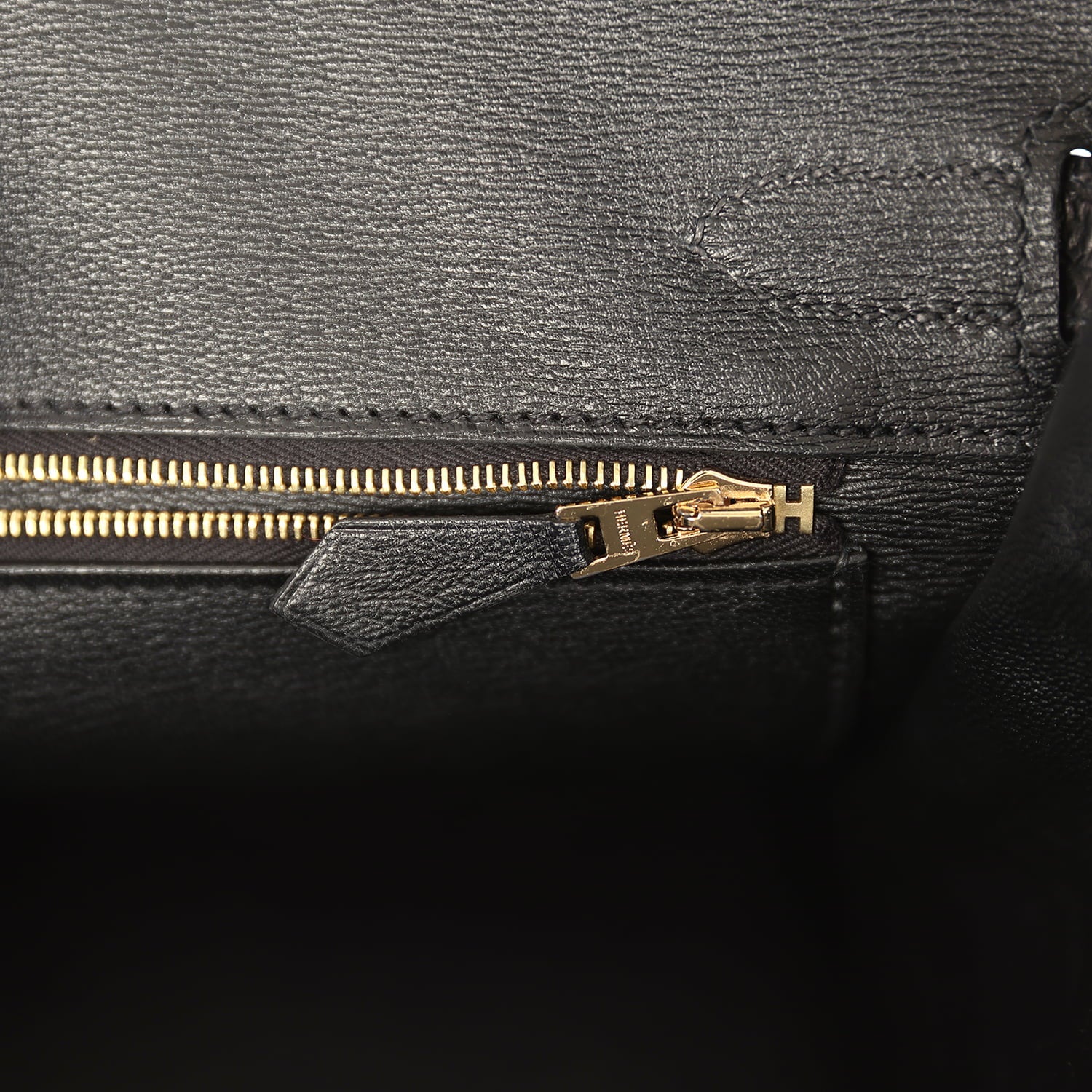 Hermes Birkin 30 Black Matte Niloticus Crocodile Gold Hardware