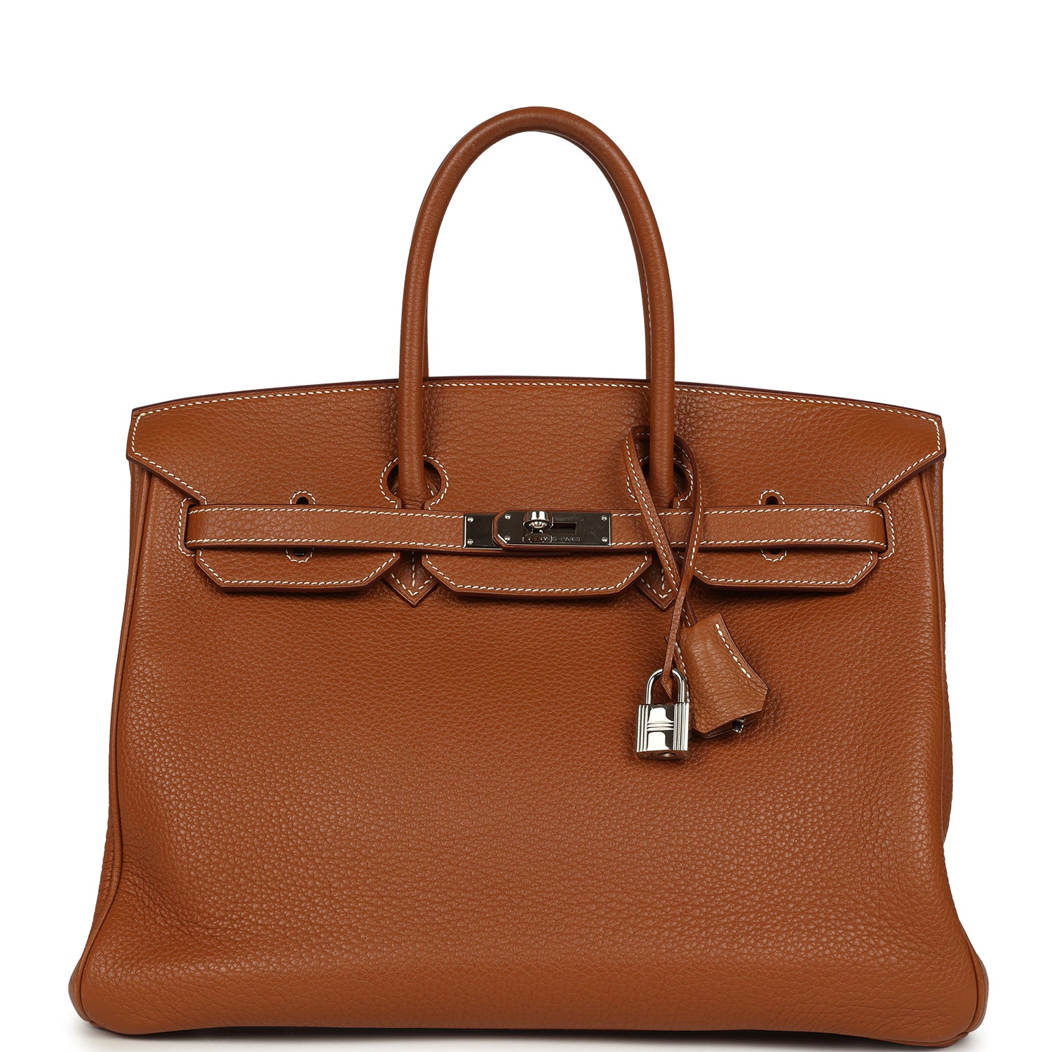 Hermes Birkin 35 Gold Togo Palladium Hardware