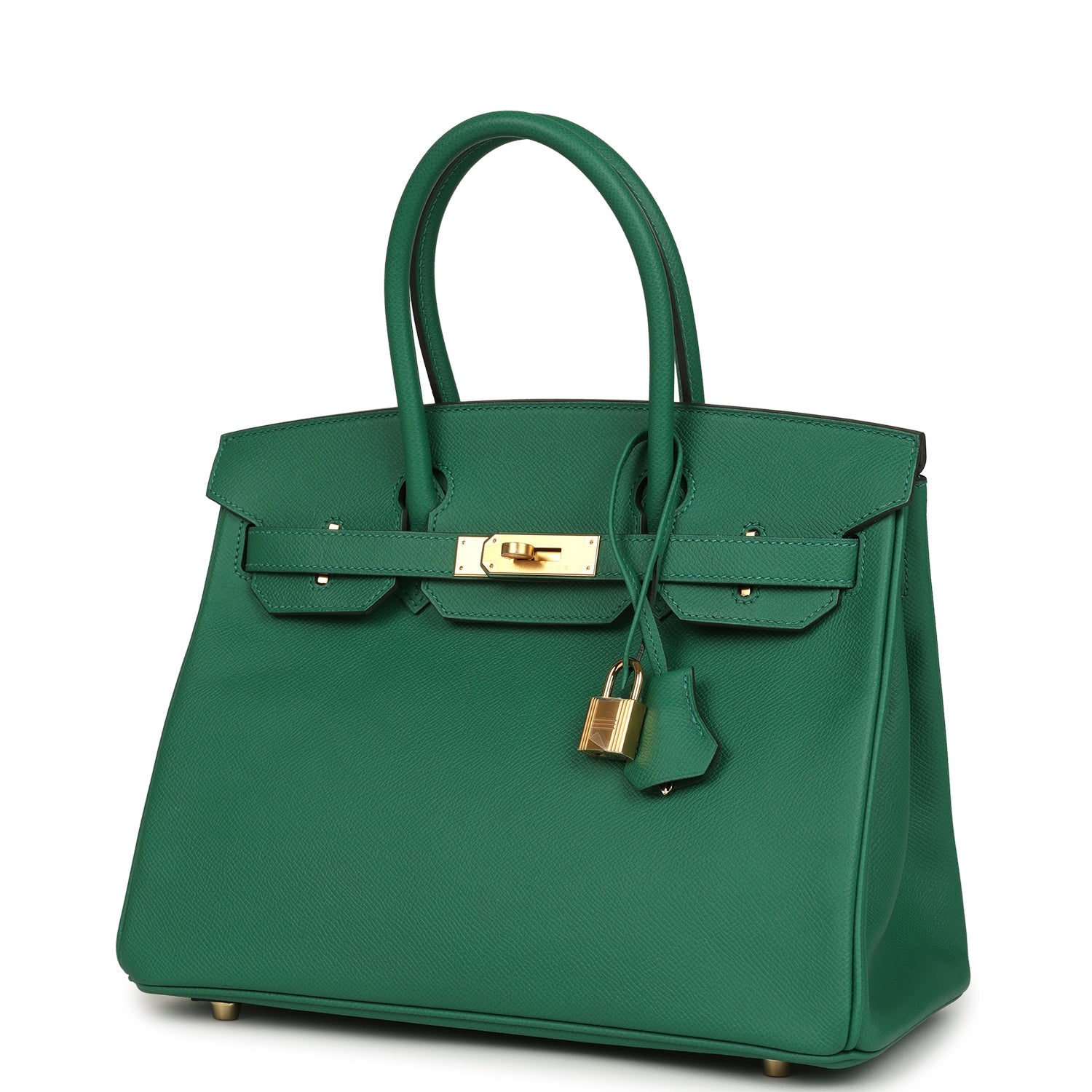 Hermes Birkin 30 Vert Vertigo Epsom Gold Hardware