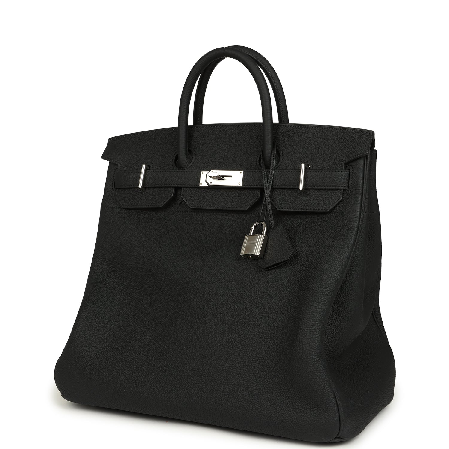 Hermes HAC Birkin 40 Black Togo Palladium Hardware