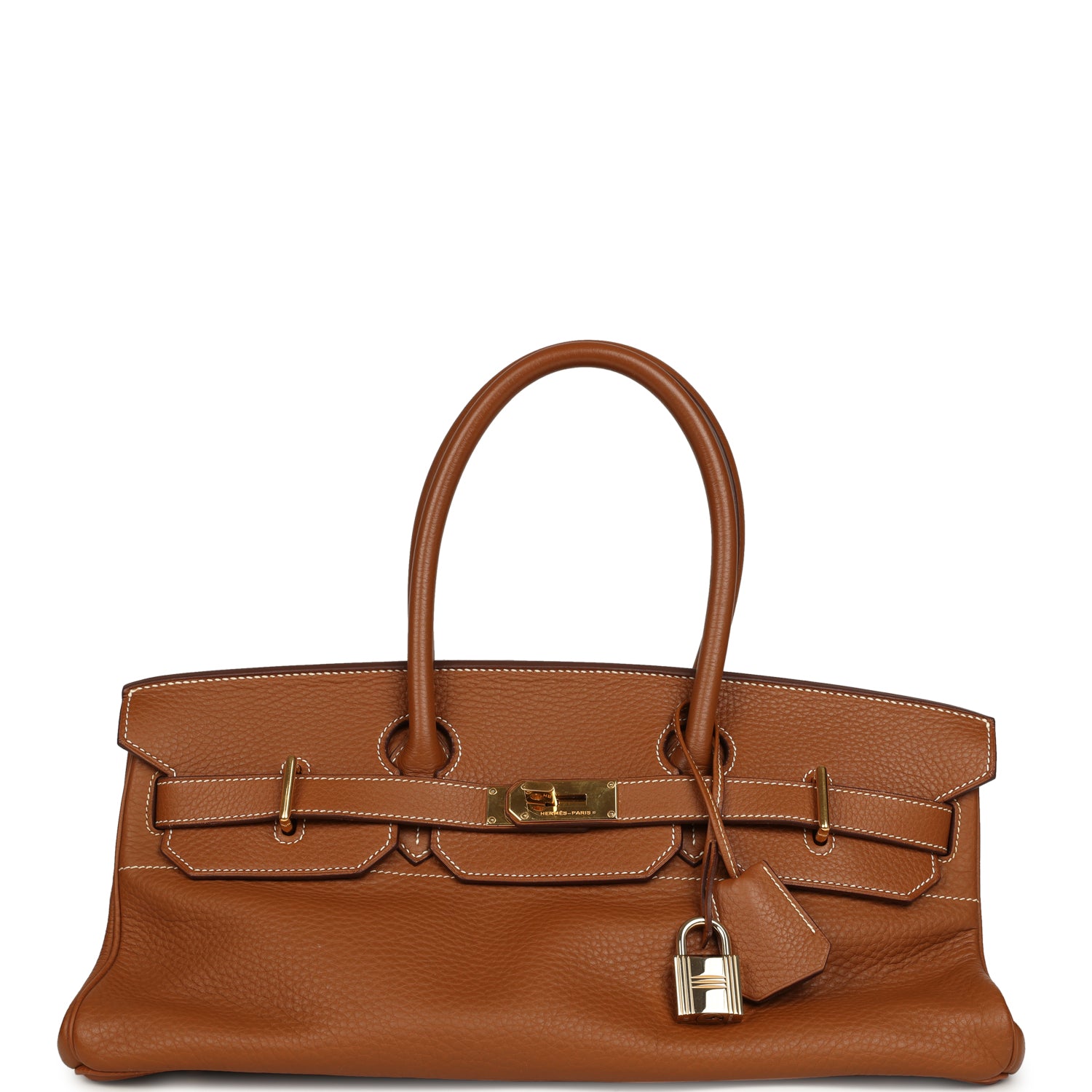 New Hermes Shoulder Birkin 42 JPG Gold Clemence Gold Hardware