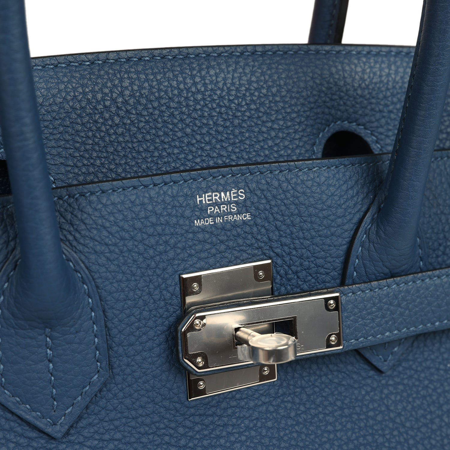 Hermes Birkin 30 Deep Bleu Togo Palladium Hardware