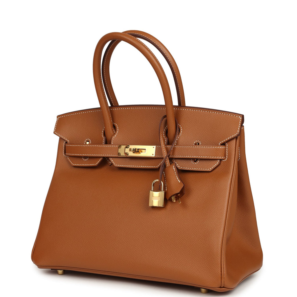 Hermes Birkin 30 Gold Epsom Gold Hardware