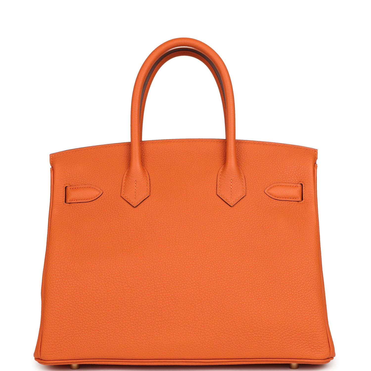 Hermes Birkin 30 Orange Togo Gold Hardware