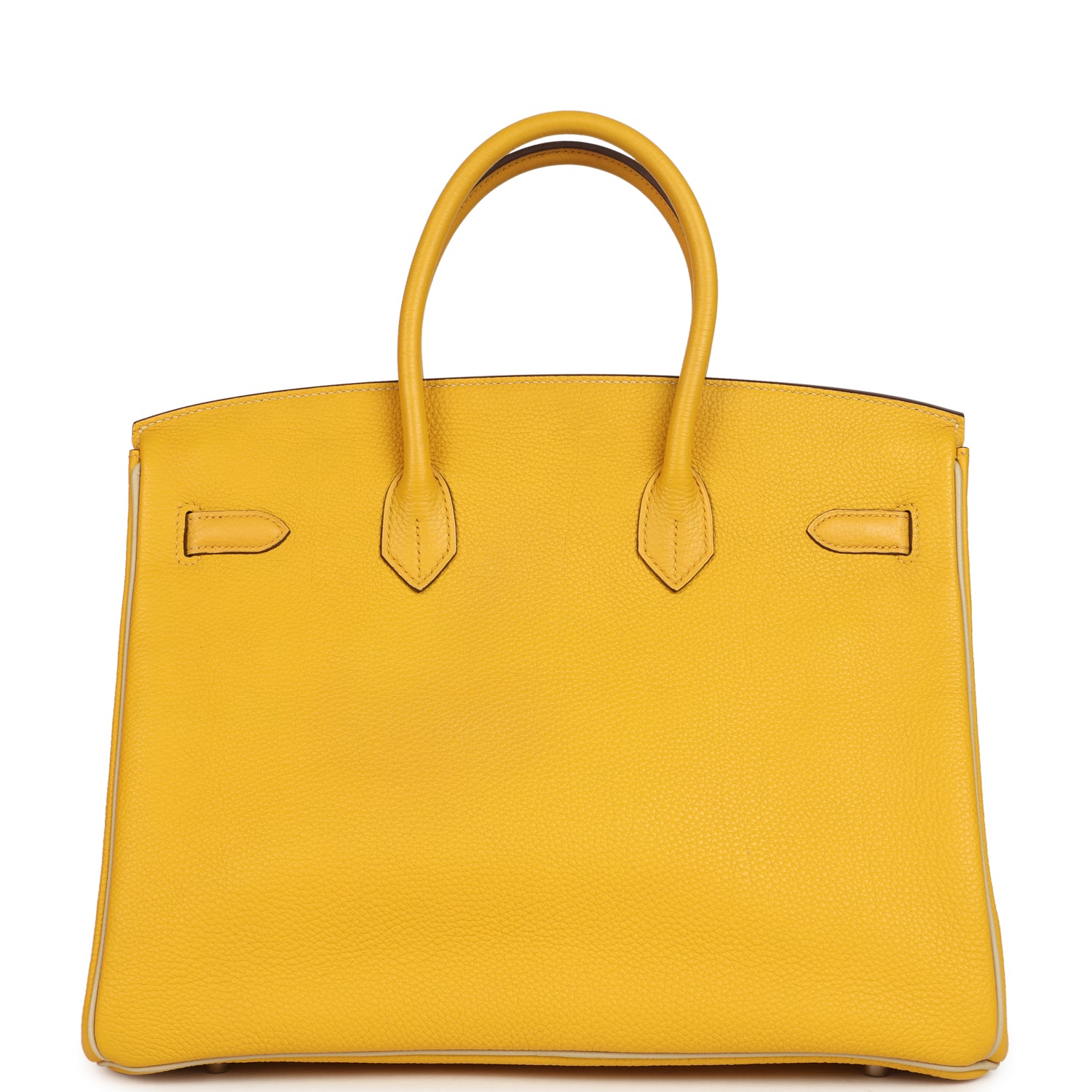 Hermes Special Order (HSS) Birkin 35 Soleil and Parchemin Togo Palladium Hardware