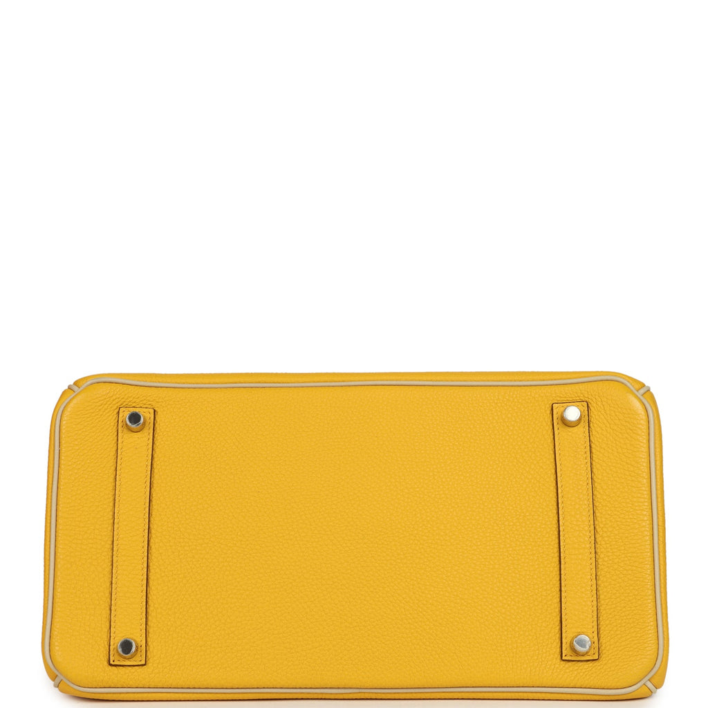 Hermes Special Order (HSS) Birkin 35 Soleil and Parchemin Togo Palladium Hardware