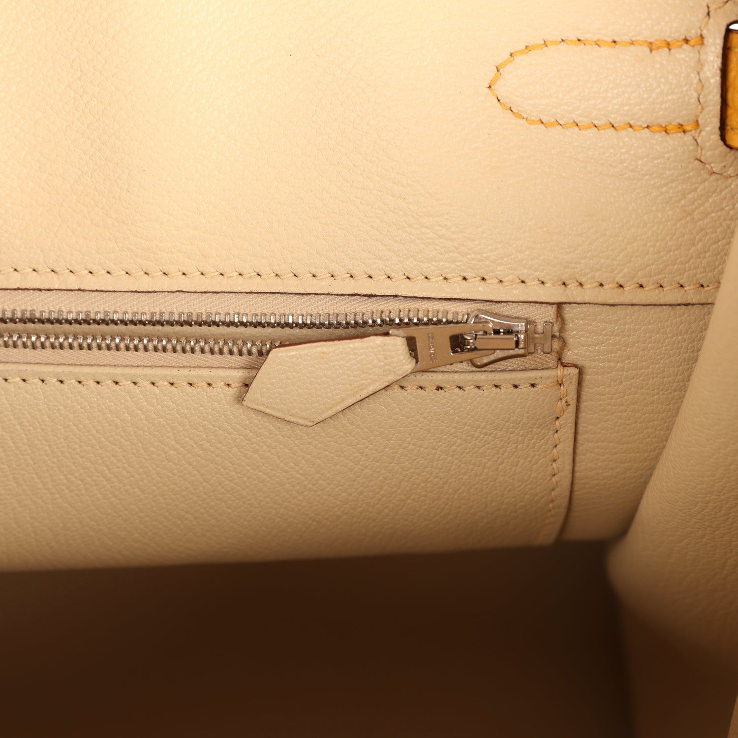Hermes Special Order (HSS) Birkin 35 Soleil and Parchemin Togo Palladium Hardware