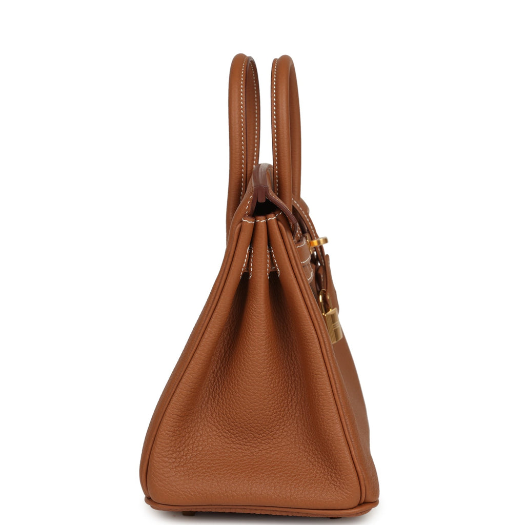 Hermes Birkin 25 Gold Togo Gold Hardware