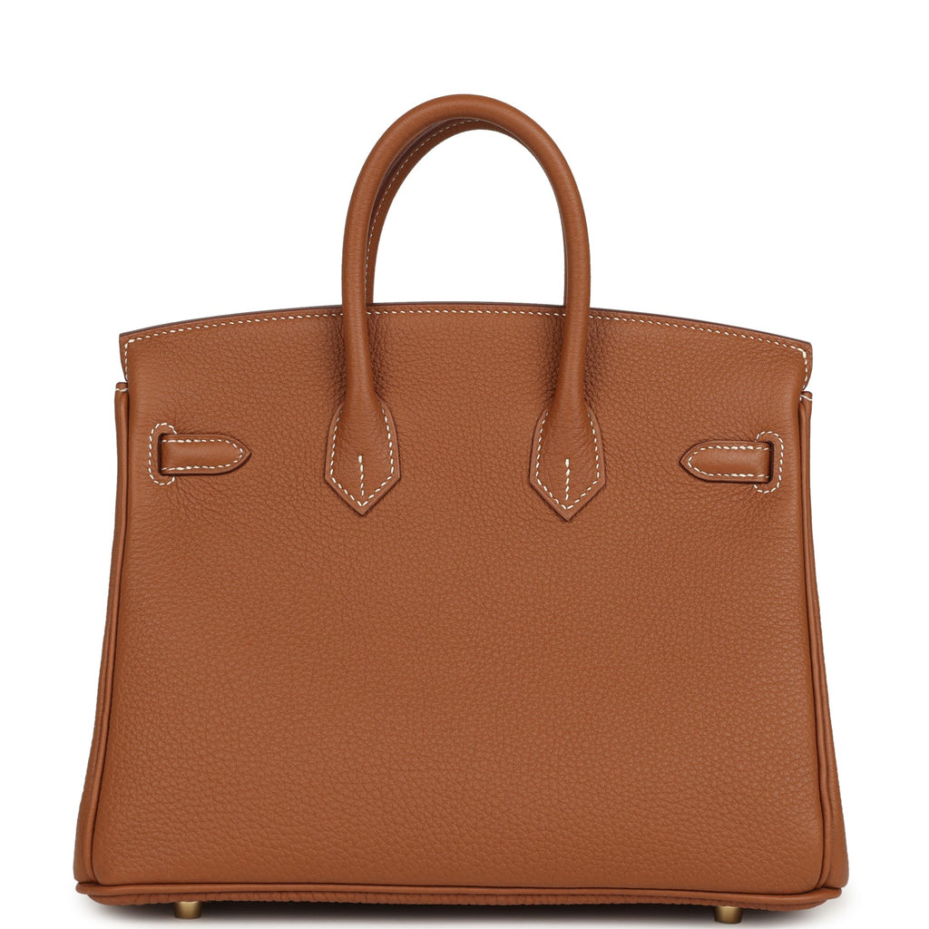 Hermes Birkin 25 Gold Togo Gold Hardware