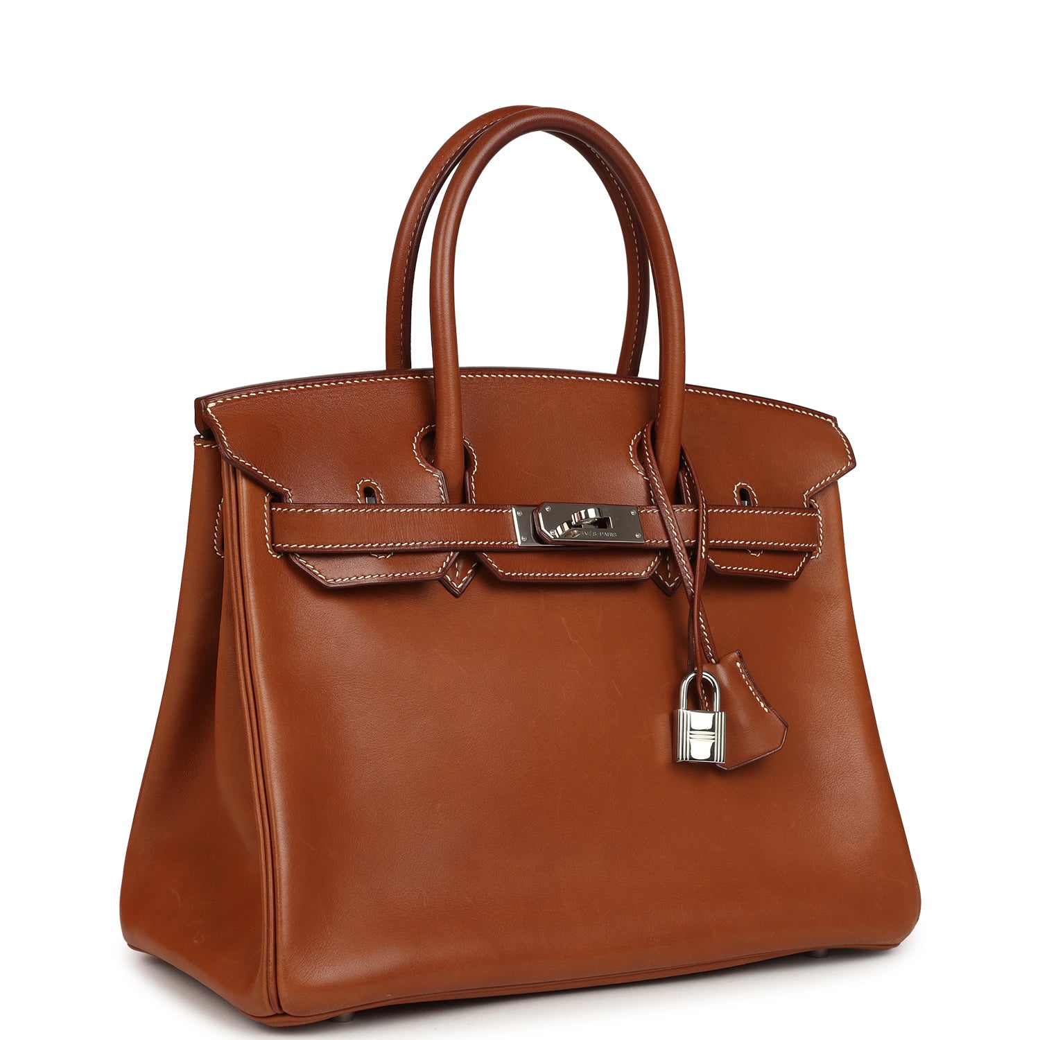 New Hermes Birkin 30 Fauve Barenia Palladium Hardware payment 2 deposit for CK only