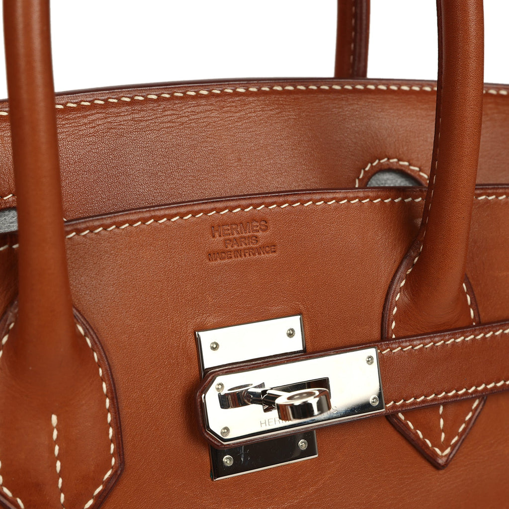 New Hermes Birkin 30 Fauve Barenia Palladium Hardware payment 1 deposit for CK only