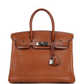 New Hermes Birkin 30 Fauve Barenia Palladium Hardware payment 2 deposit for CK only