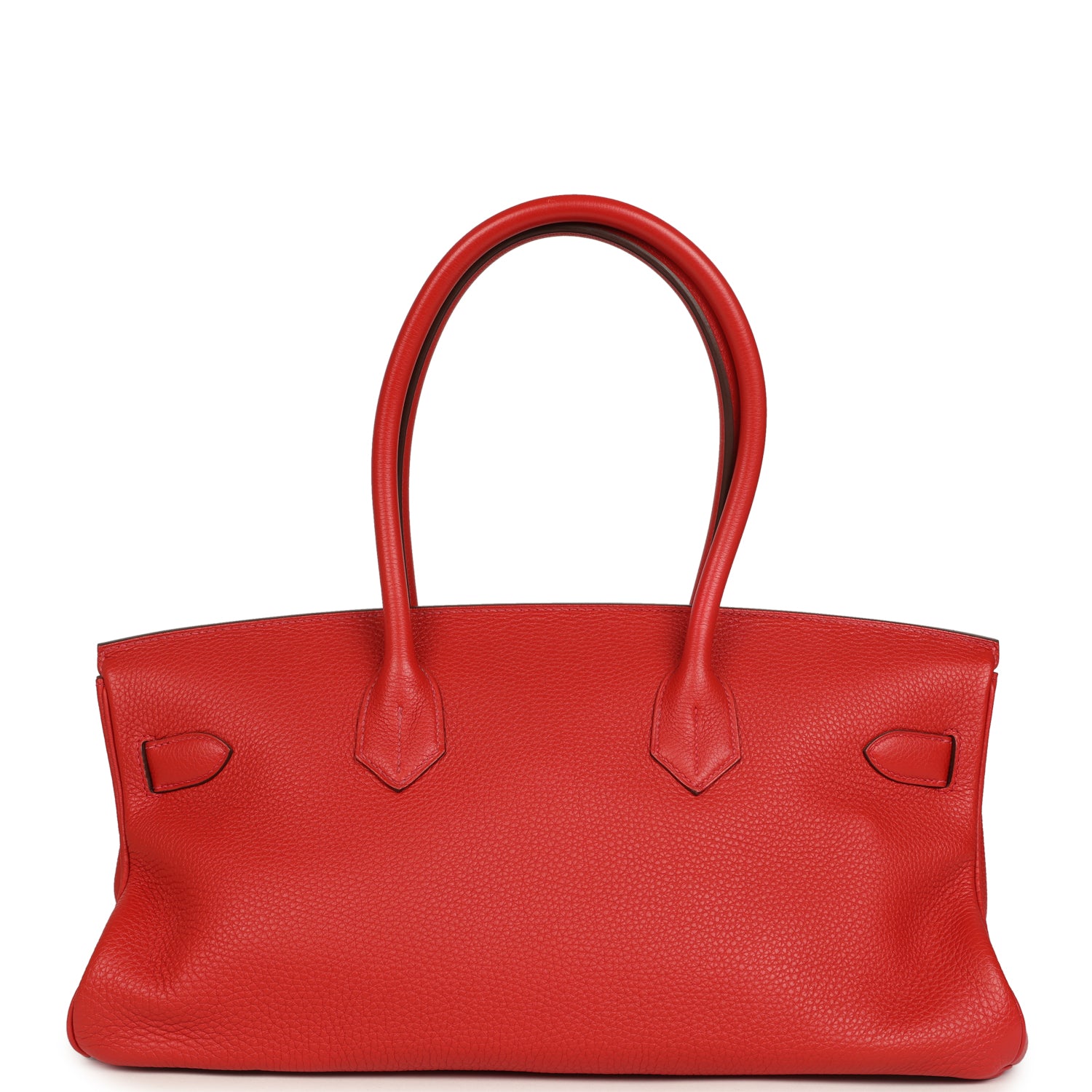 Vintage Hermes Shoulder Birkin 42 JPG Capucine Togo Palladium Hardware
