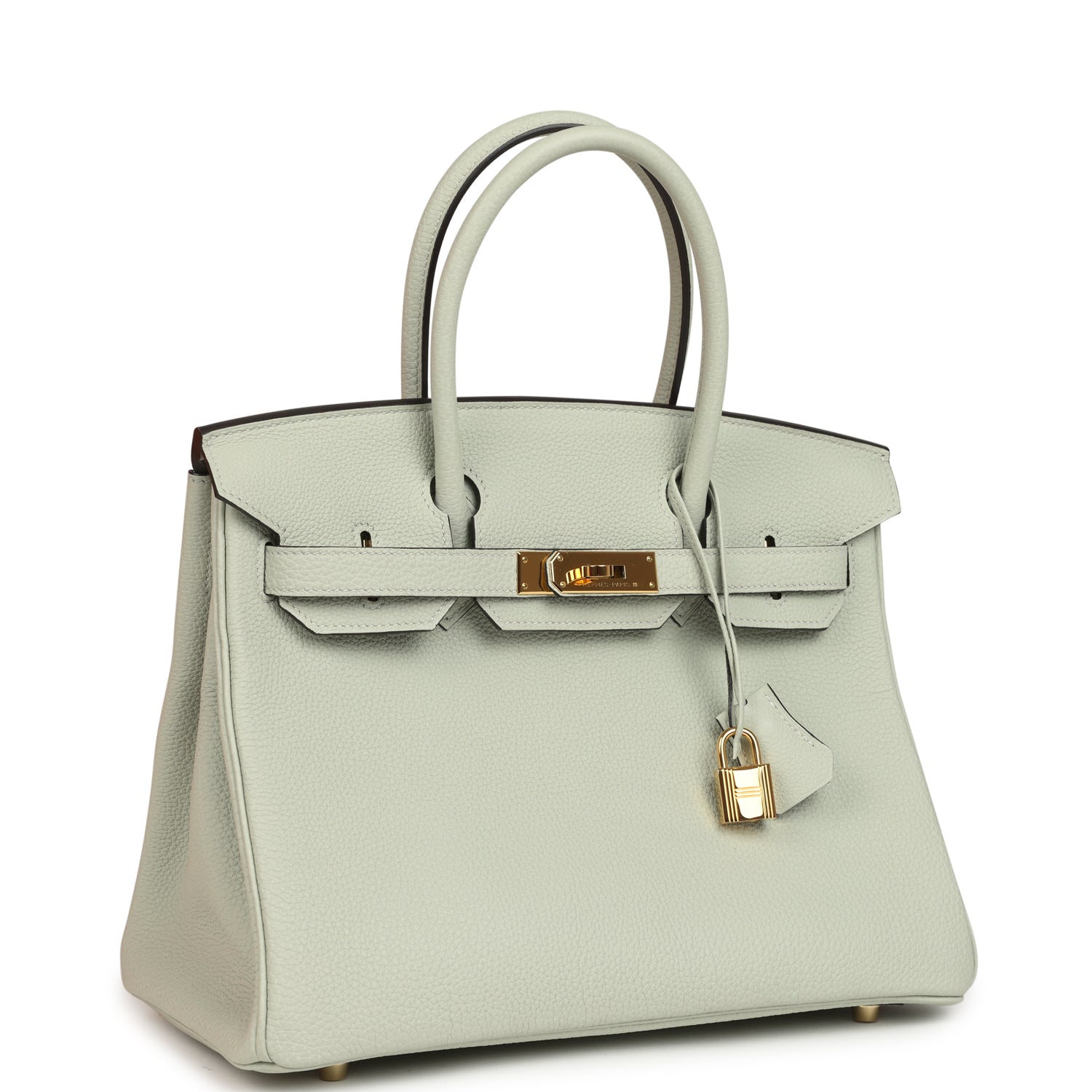 Hermes Birkin 30 Gris Neve Togo Gold Hardware