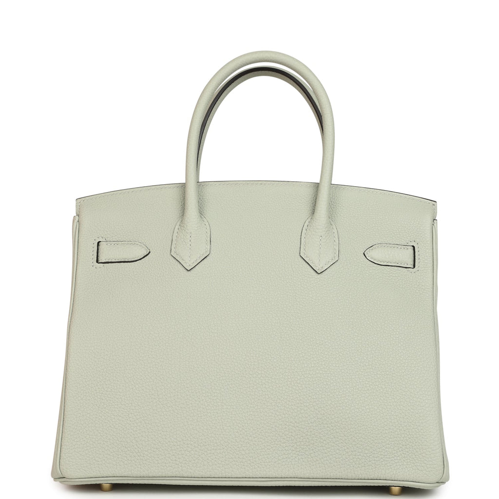 Hermes Birkin 30 Gris Neve Togo Gold Hardware