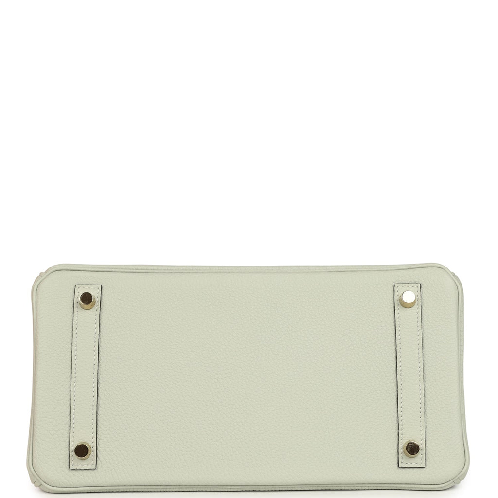 Hermes Birkin 30 Gris Neve Togo Gold Hardware