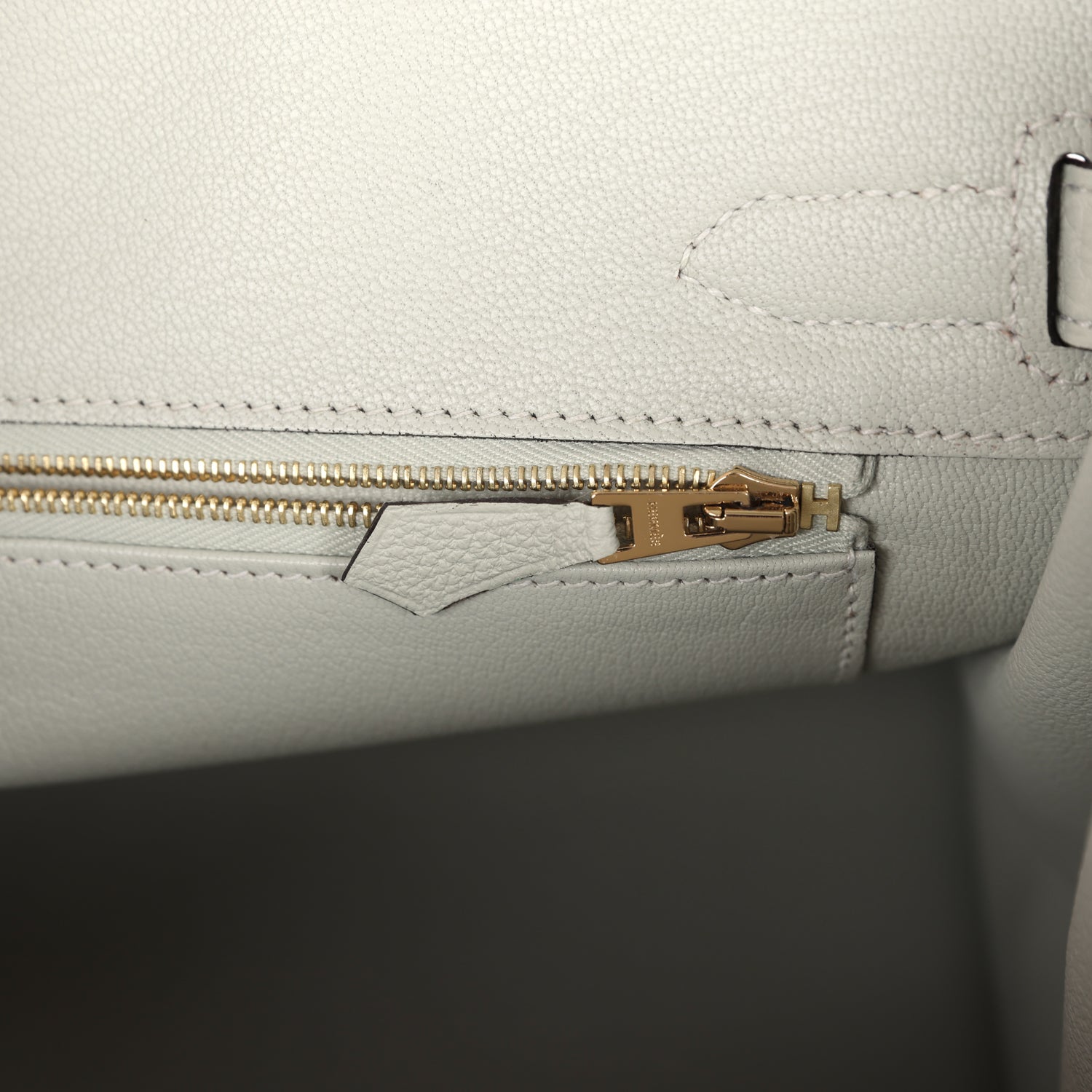 Hermes Birkin 30 Gris Neve Togo Gold Hardware