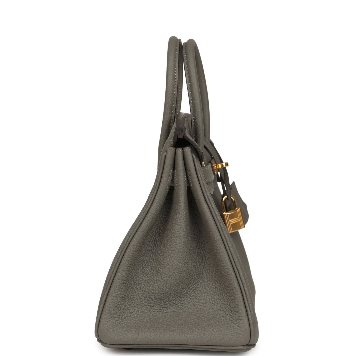 Hermes Birkin 25 Gris Meyer Togo Gold Hardware