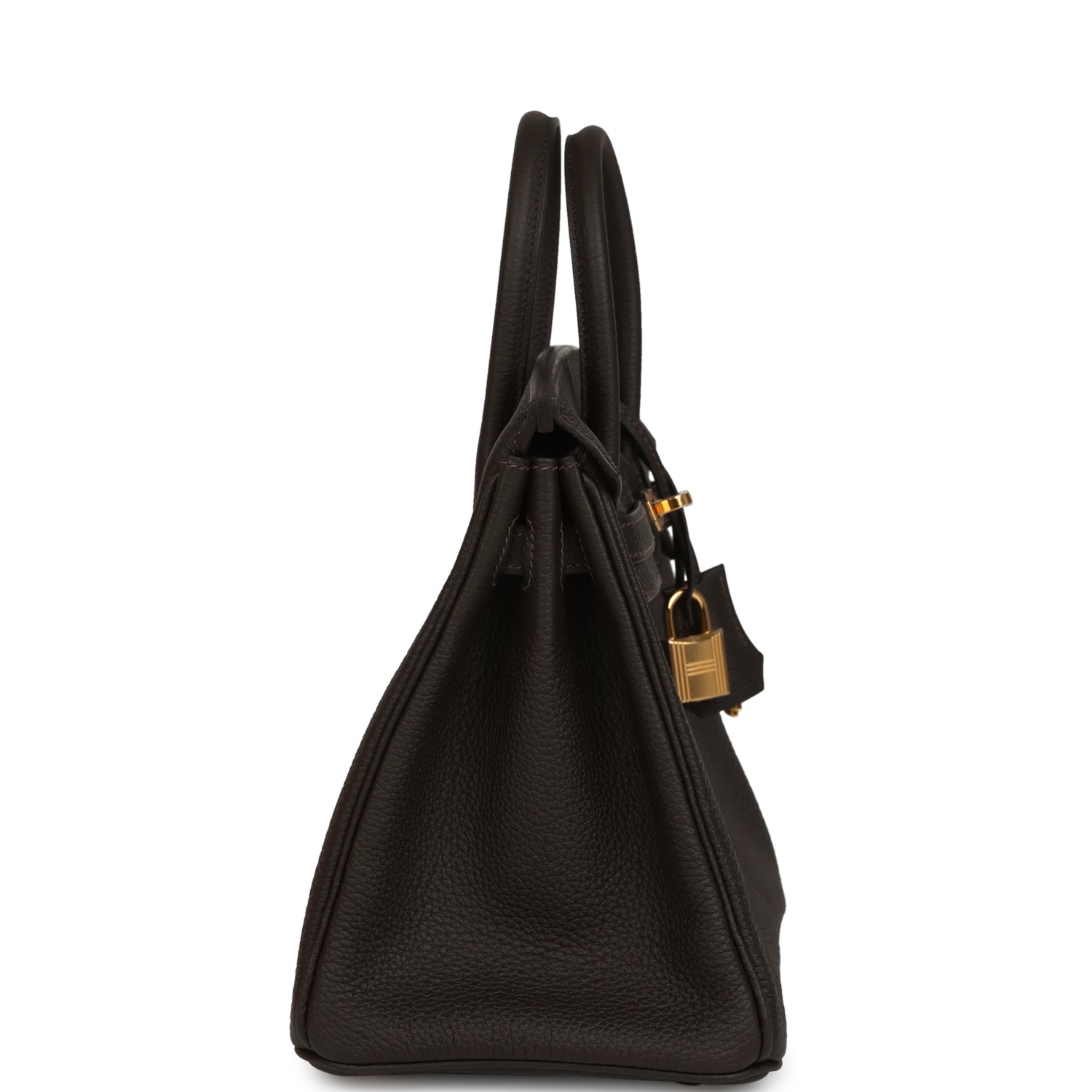 Hermes Birkin 25 Bai-Brun Togo Gold Hardware
