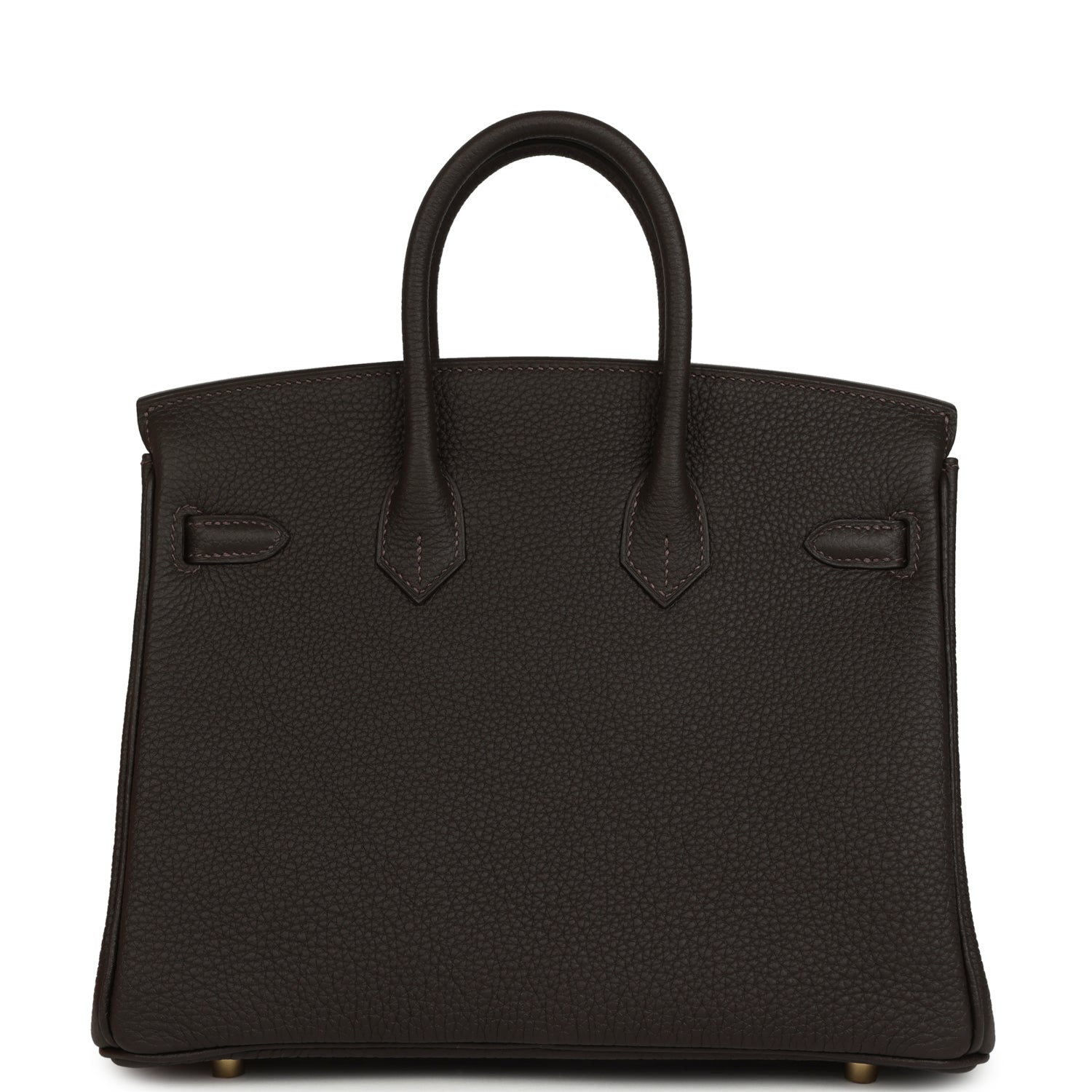 Hermes Birkin 25 Bai-Brun Togo Gold Hardware