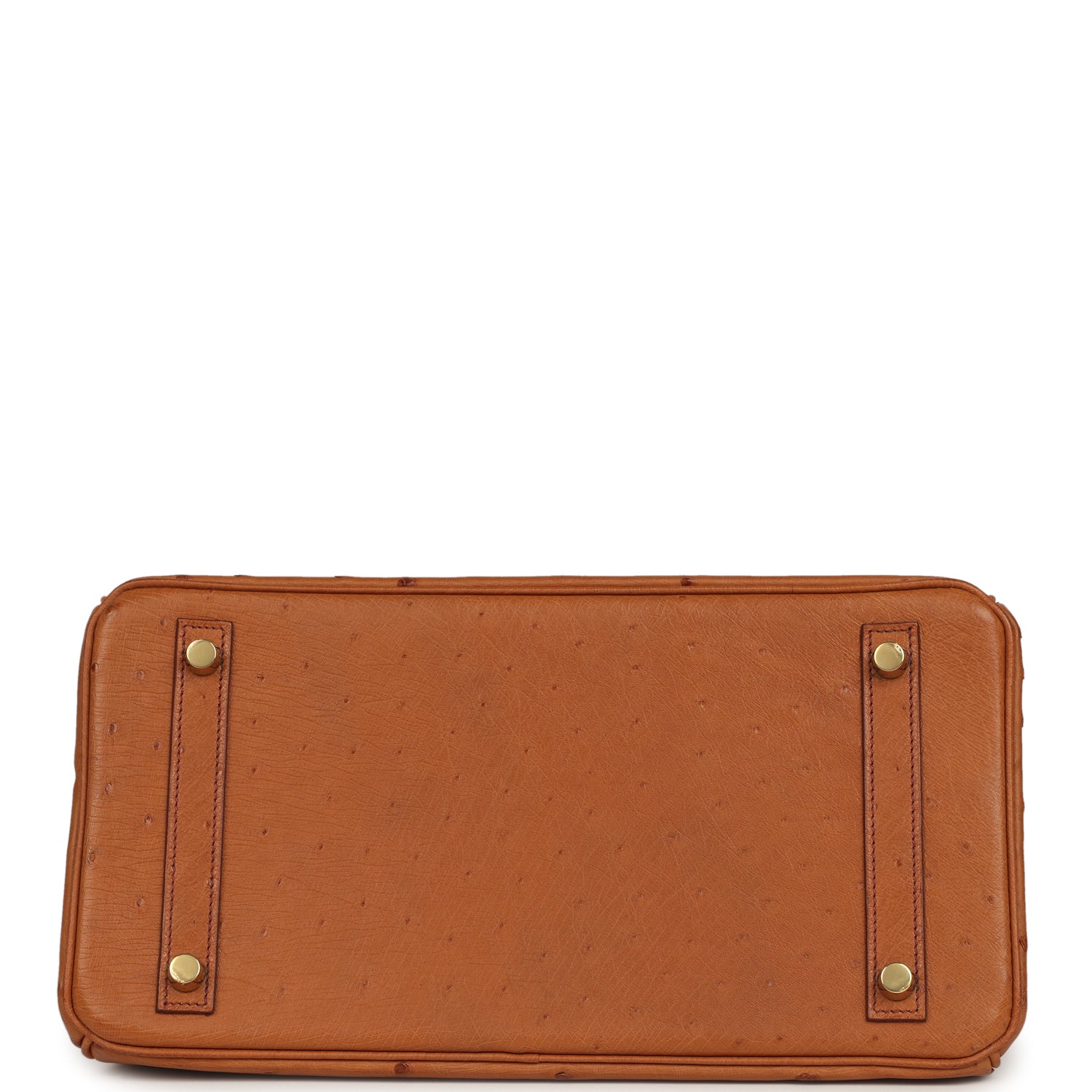 Hermes Birkin 30 Cognac Ostrich Gold Hardware