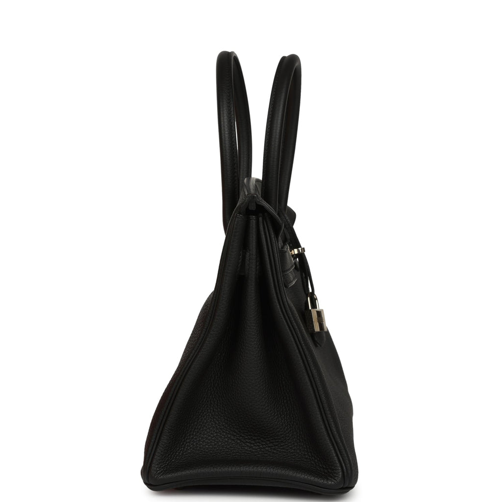 Hermes Birkin 30 Black Togo Palladium Hardware