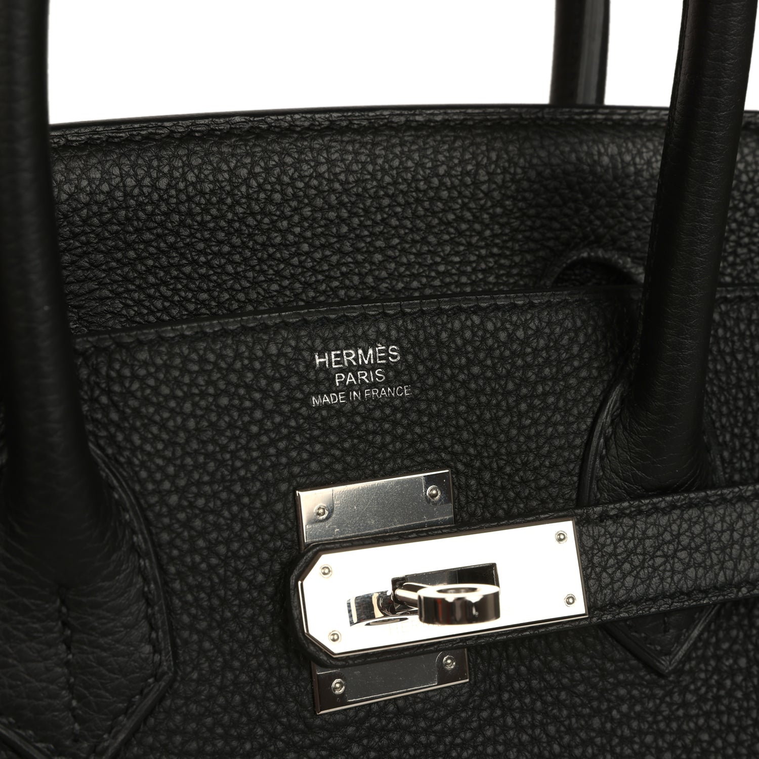 Hermes Birkin 30 Black Togo Palladium Hardware