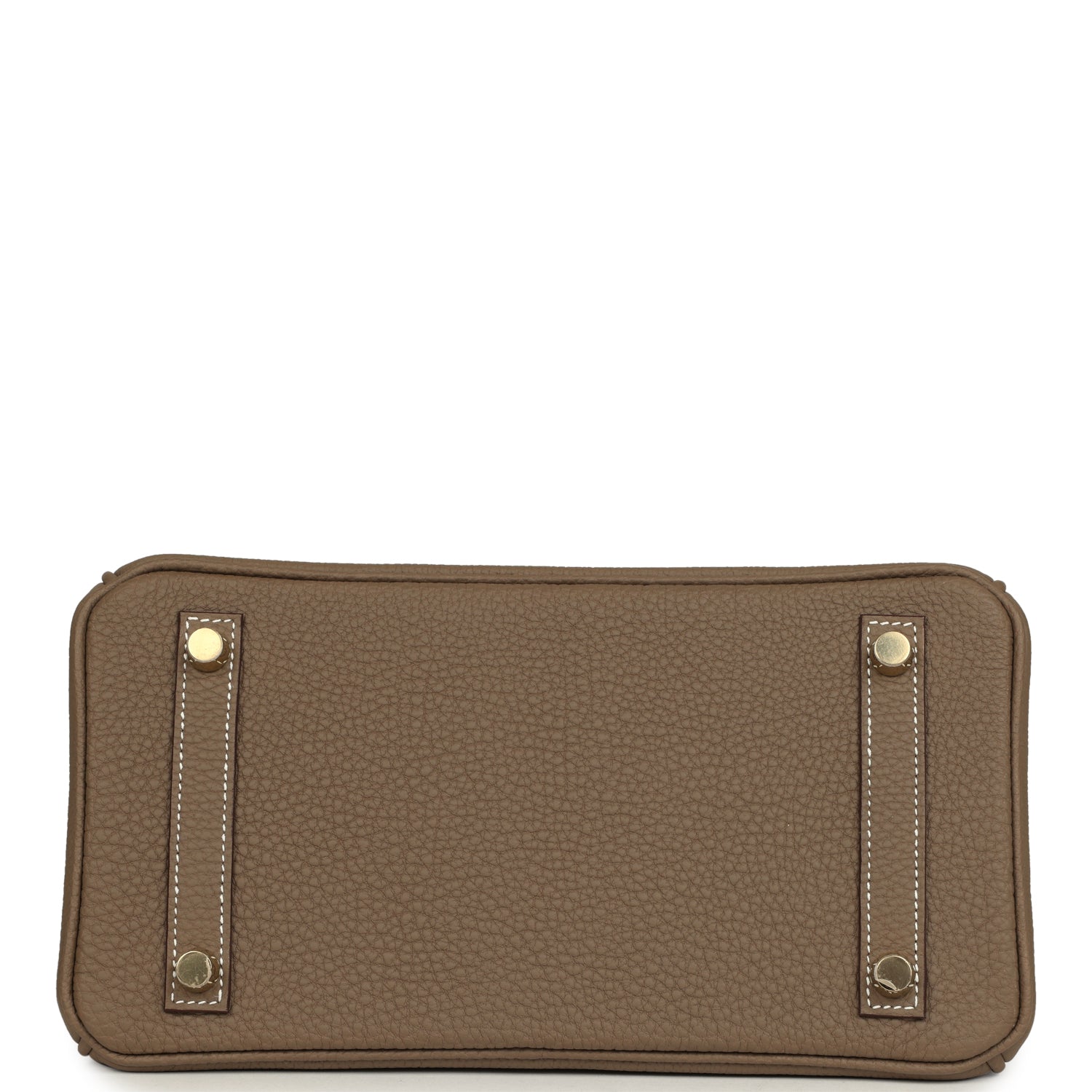 Hermes Birkin 25 Etoupe Togo Brushed Gold Hardware