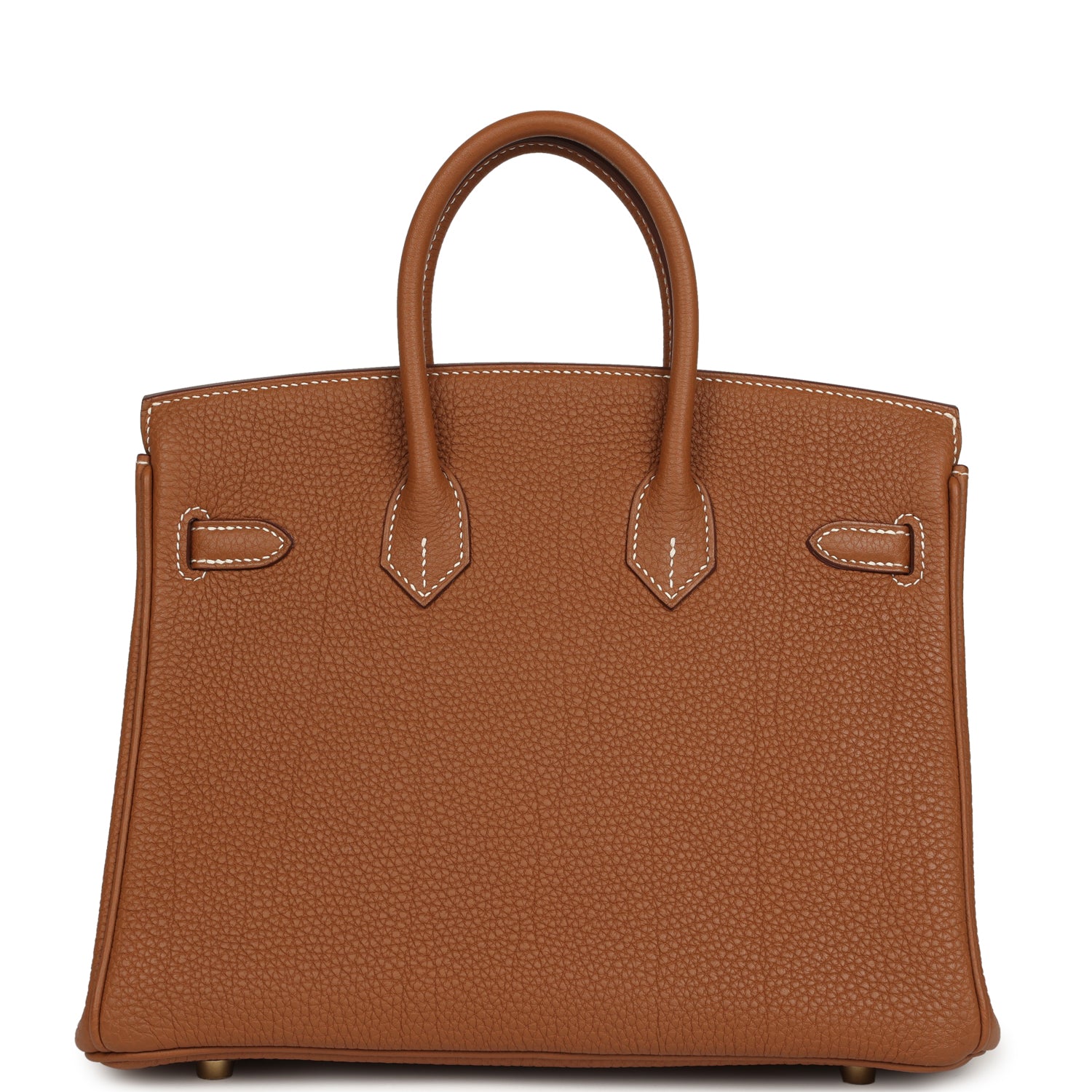 Pre-owned Hermes Birkin 25 Gold Togo Gold Hardware