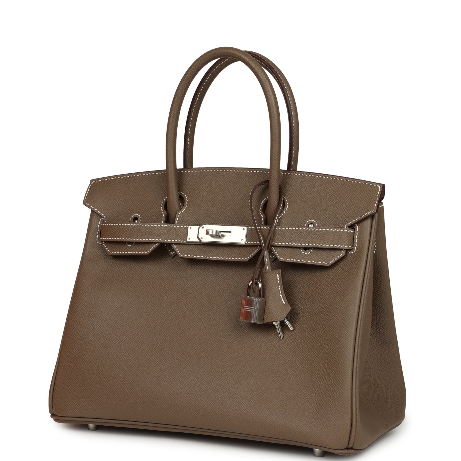 Hermes Birkin 30 Etoupe Epsom Palladium Hardware