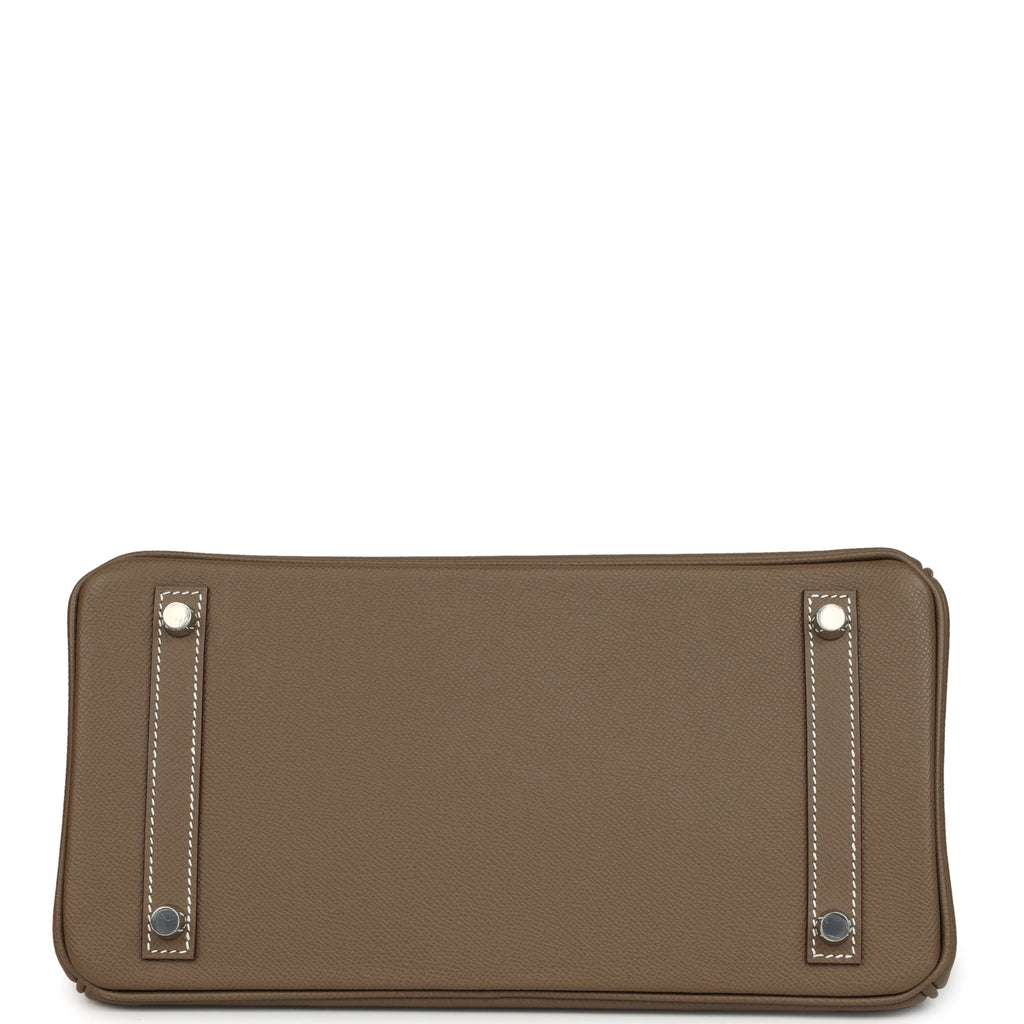 Hermes Birkin 30 Etoupe Epsom Palladium Hardware