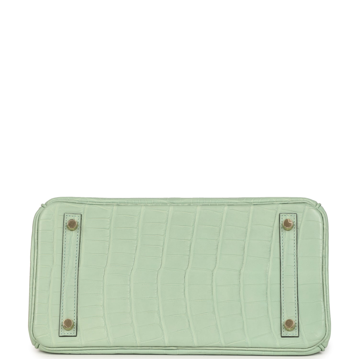 Hermes Birkin 30 Vert D'Eau Matte Alligator Gold Hardware