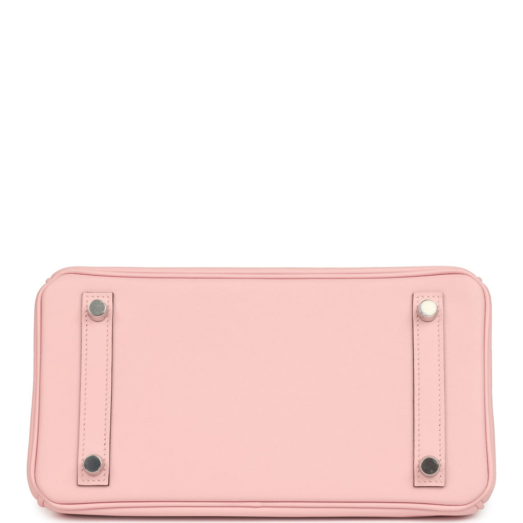 Hermes Birkin 25 Rose Sakura Swift Palladium Hardware