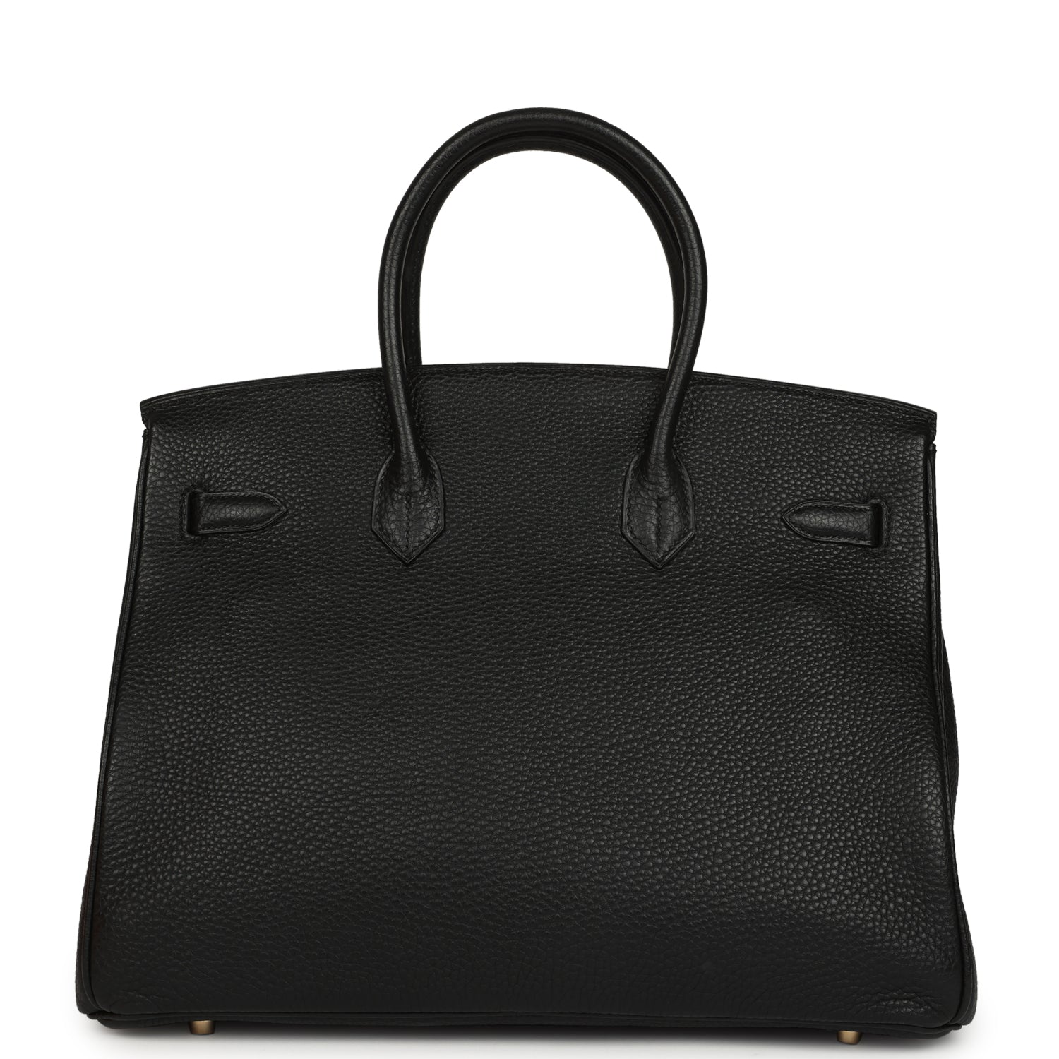 Vintage Hermes Birkin 35 Black Togo Gold Hardware