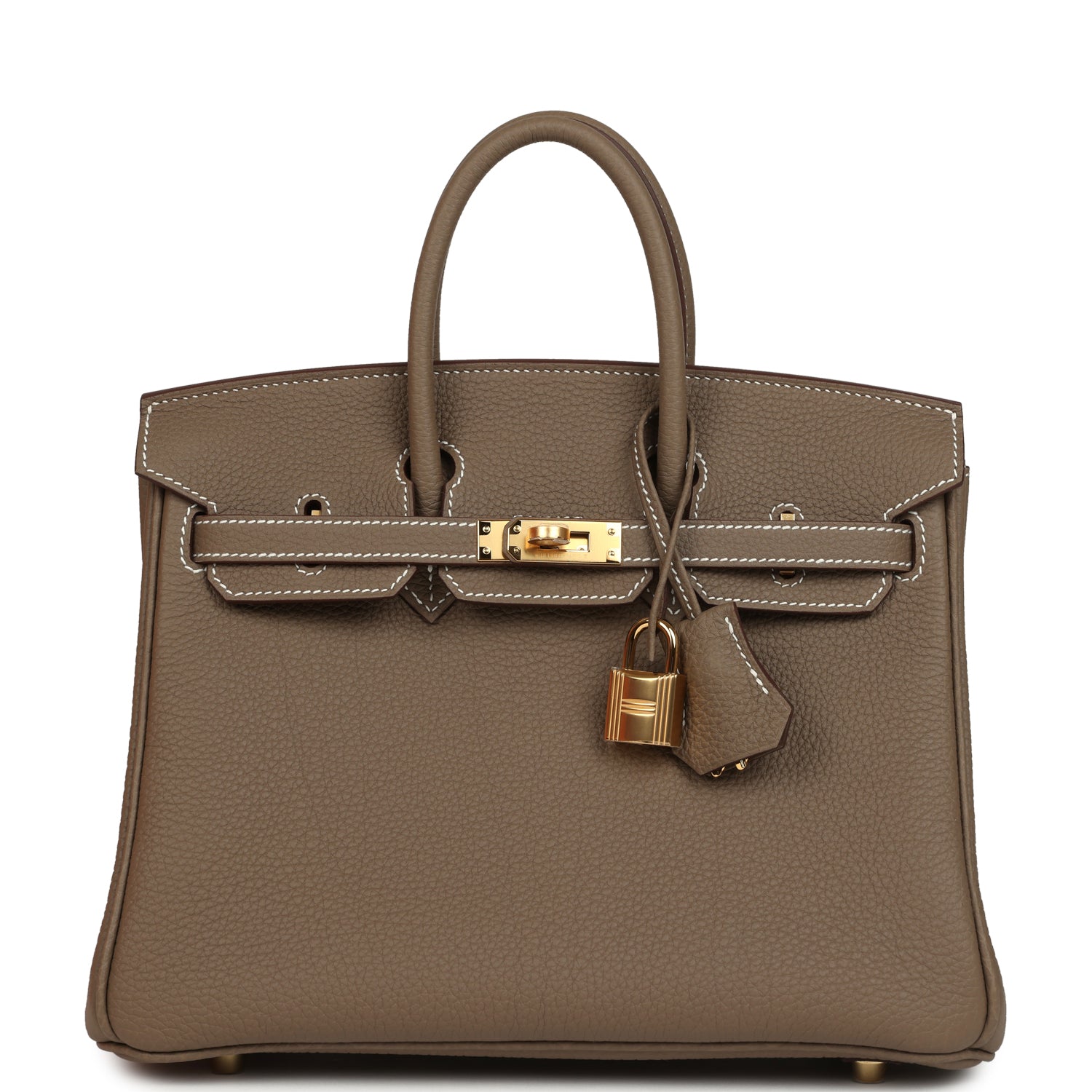 Hermes Birkin 25 Etoupe Togo Gold Hardware