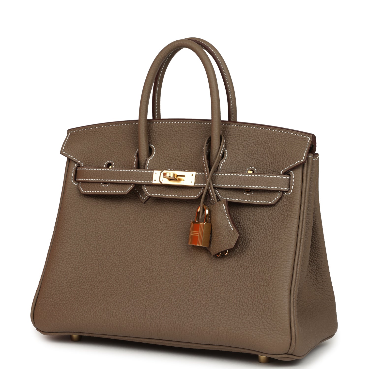 Hermes Birkin 25 Etoupe Togo Gold Hardware