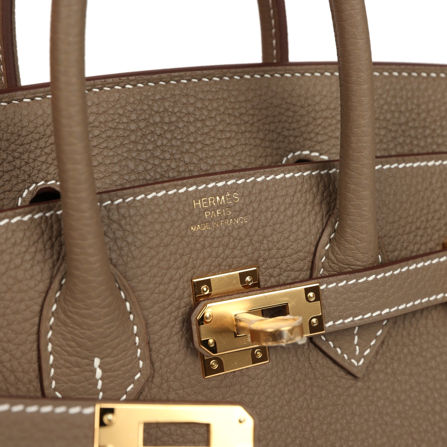 Hermes Birkin 25 Etoupe Togo Gold Hardware