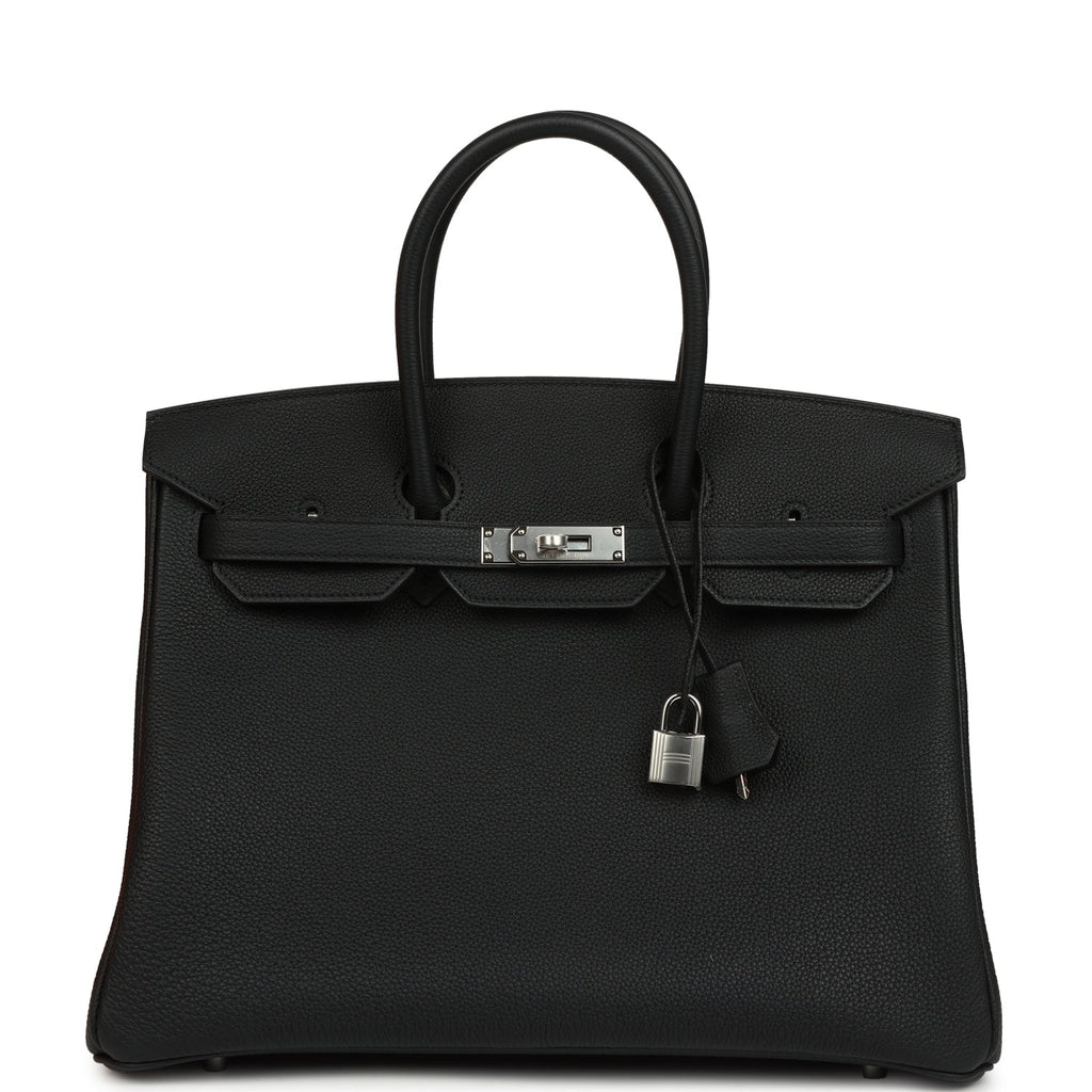 Hermes Birkin 35 Black Togo Palladium Hardware
