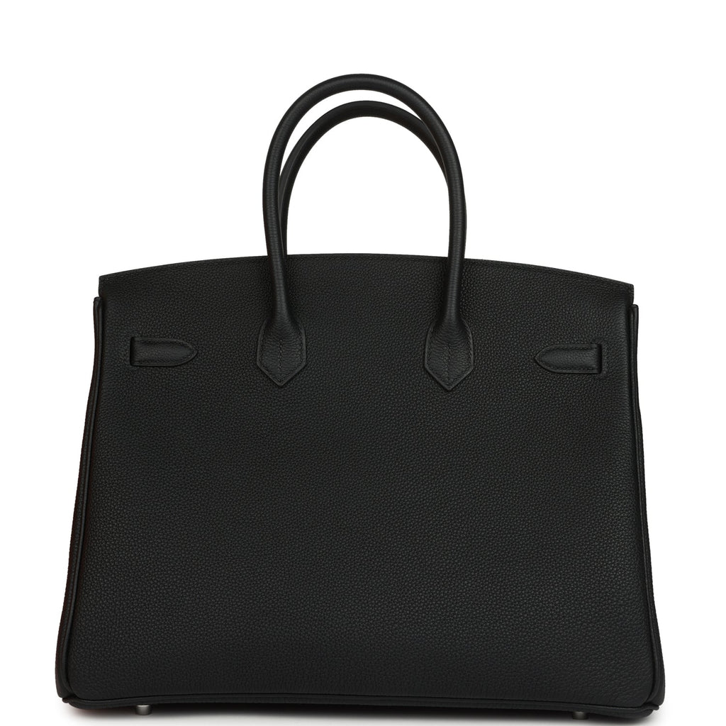Hermes Birkin 35 Black Togo Palladium Hardware