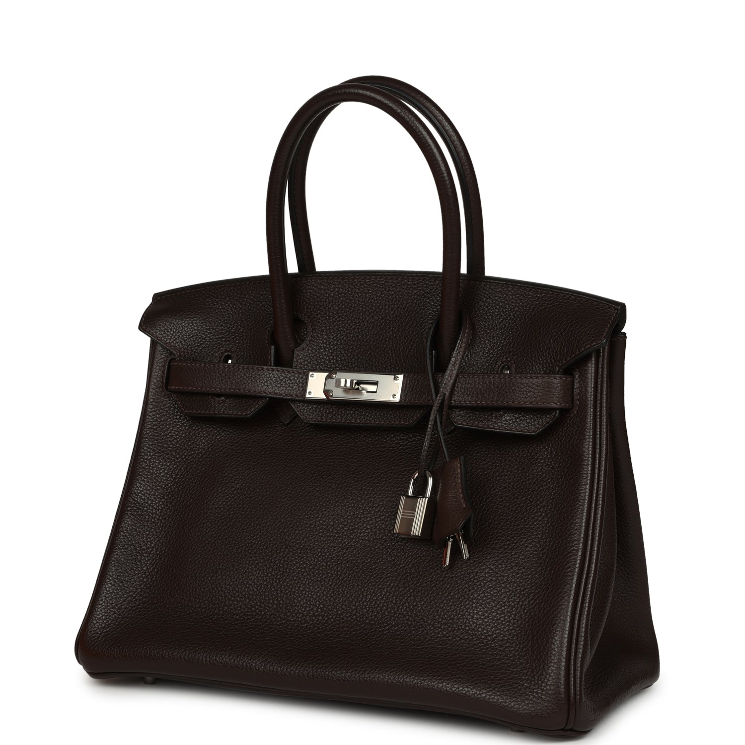Hermes Birkin 30 Ebene Barenia Faubourg Palladium Hardware