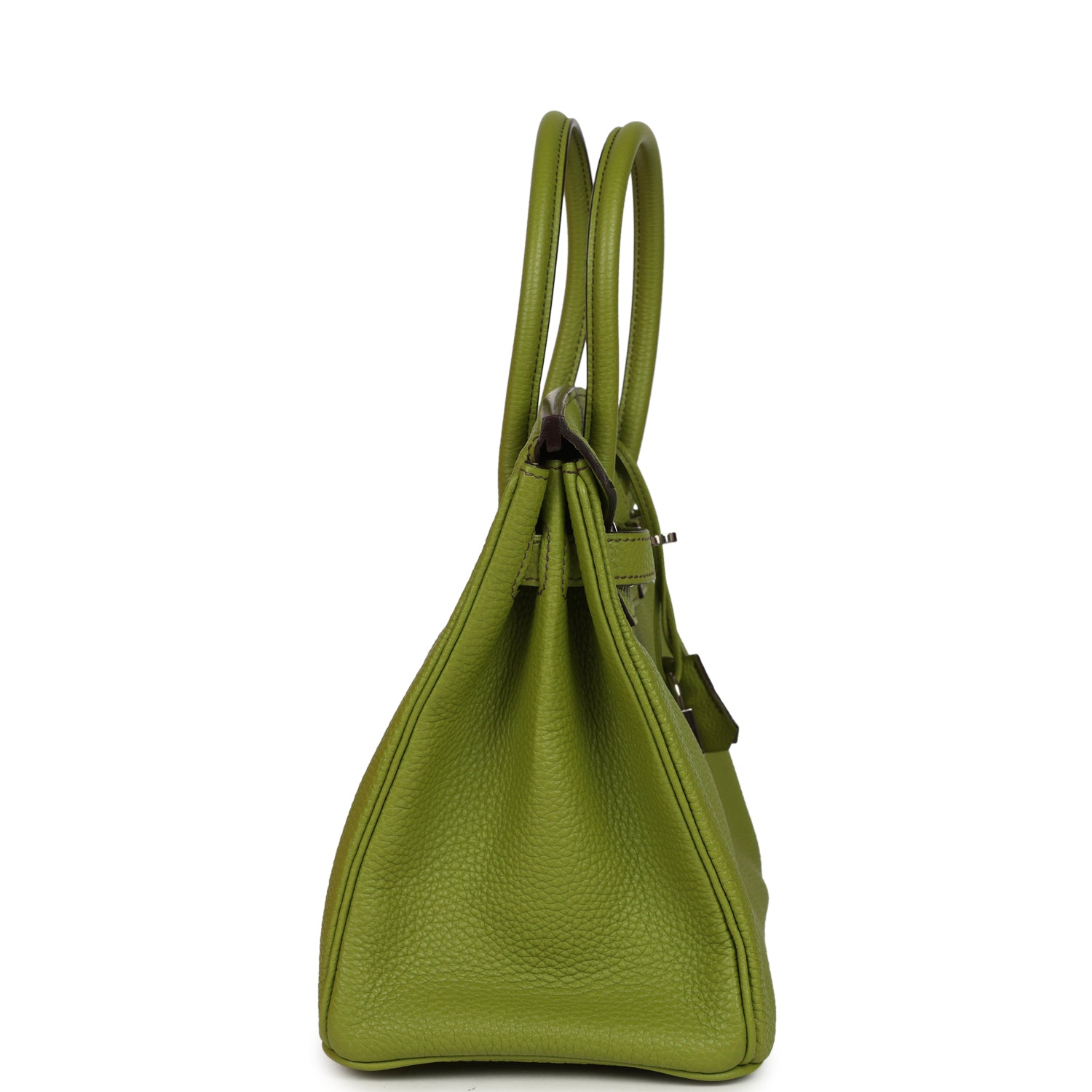 Vintage Hermes Birkin 30 Vert Anis Togo Palladium Hardware