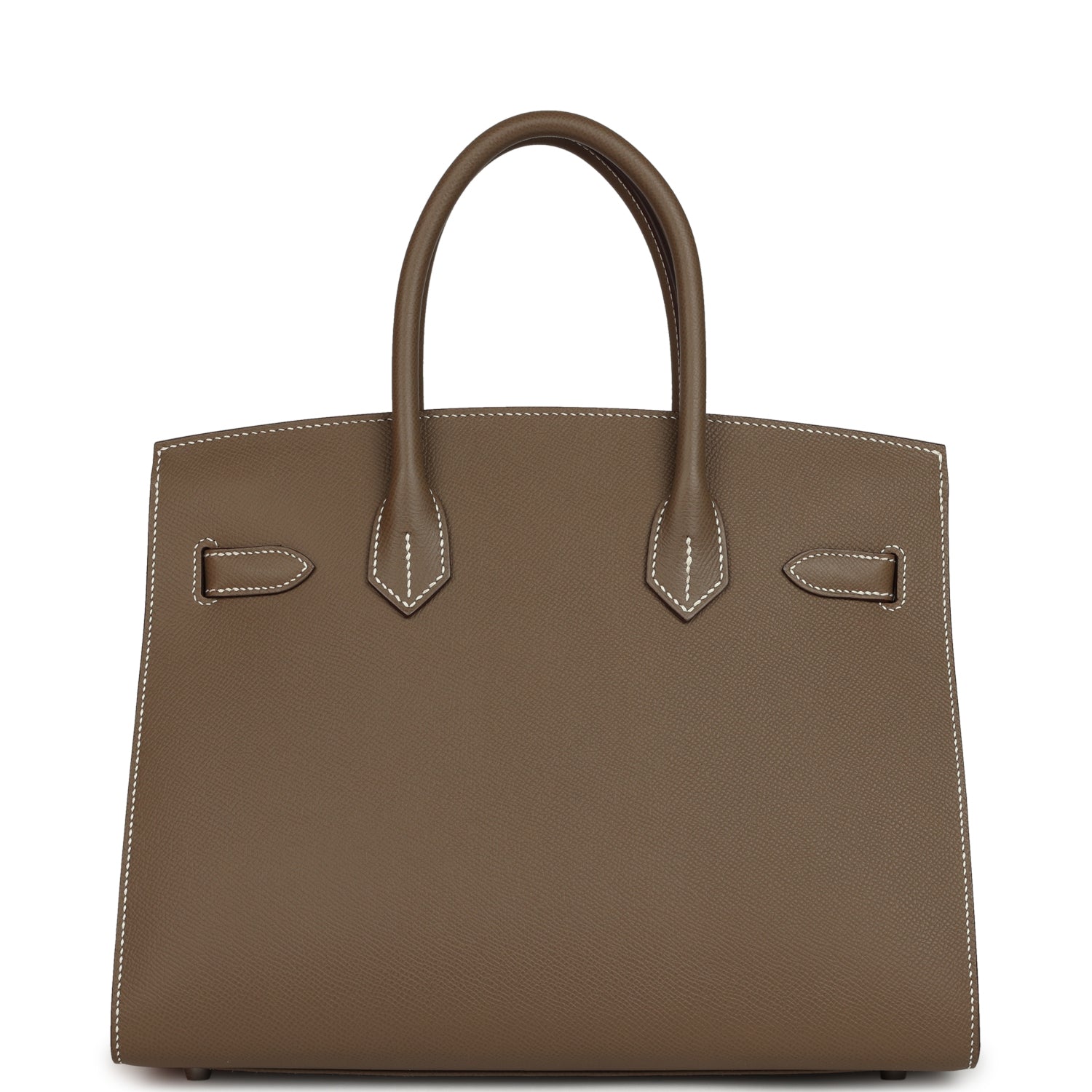 Hermes Birkin Sellier 30 Etoupe Epsom Palladium Hardware