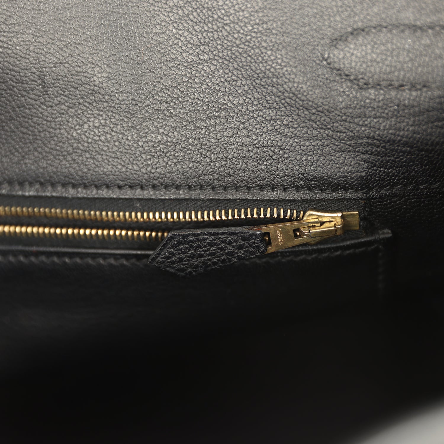 Vintage Hermes Birkin 35 Black Togo Gold Hardware