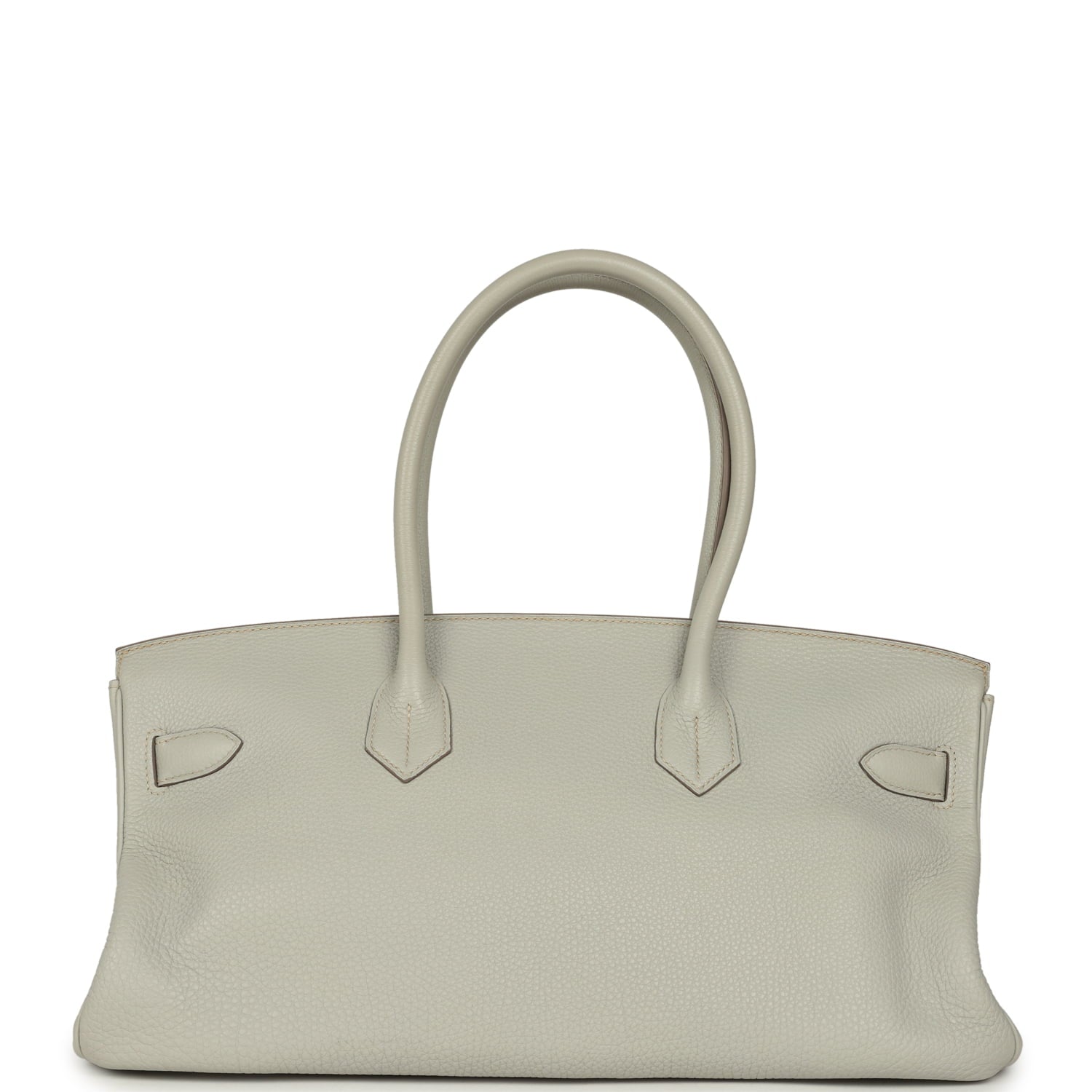 Vintage Hermes Shoulder Birkin 42 JPG Gris Perle Togo Gold Hardware