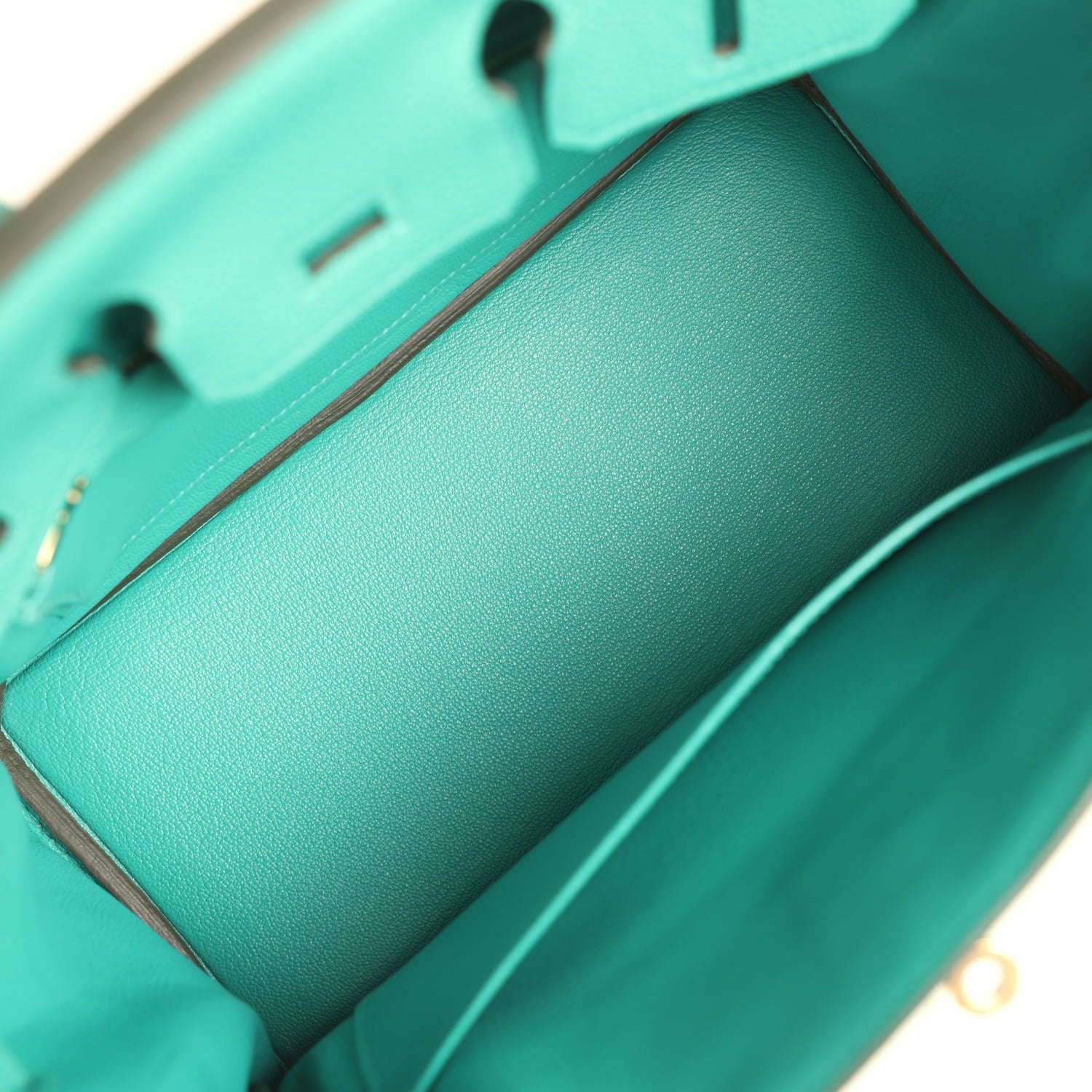 Hermes Birkin 25 Vert Verone Togo Gold Hardware