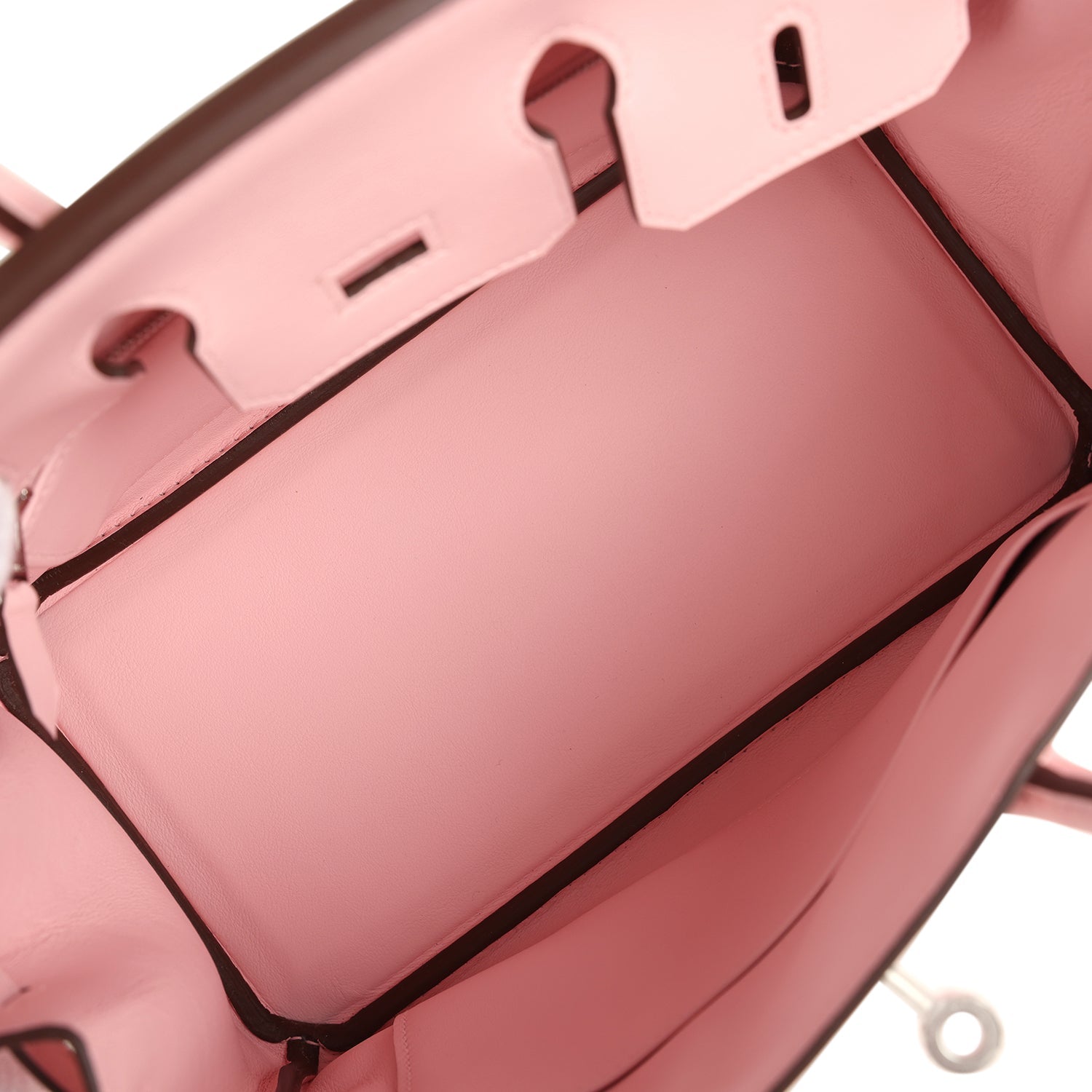 Hermes Birkin 25 Rose Sakura Swift Palladium Hardware