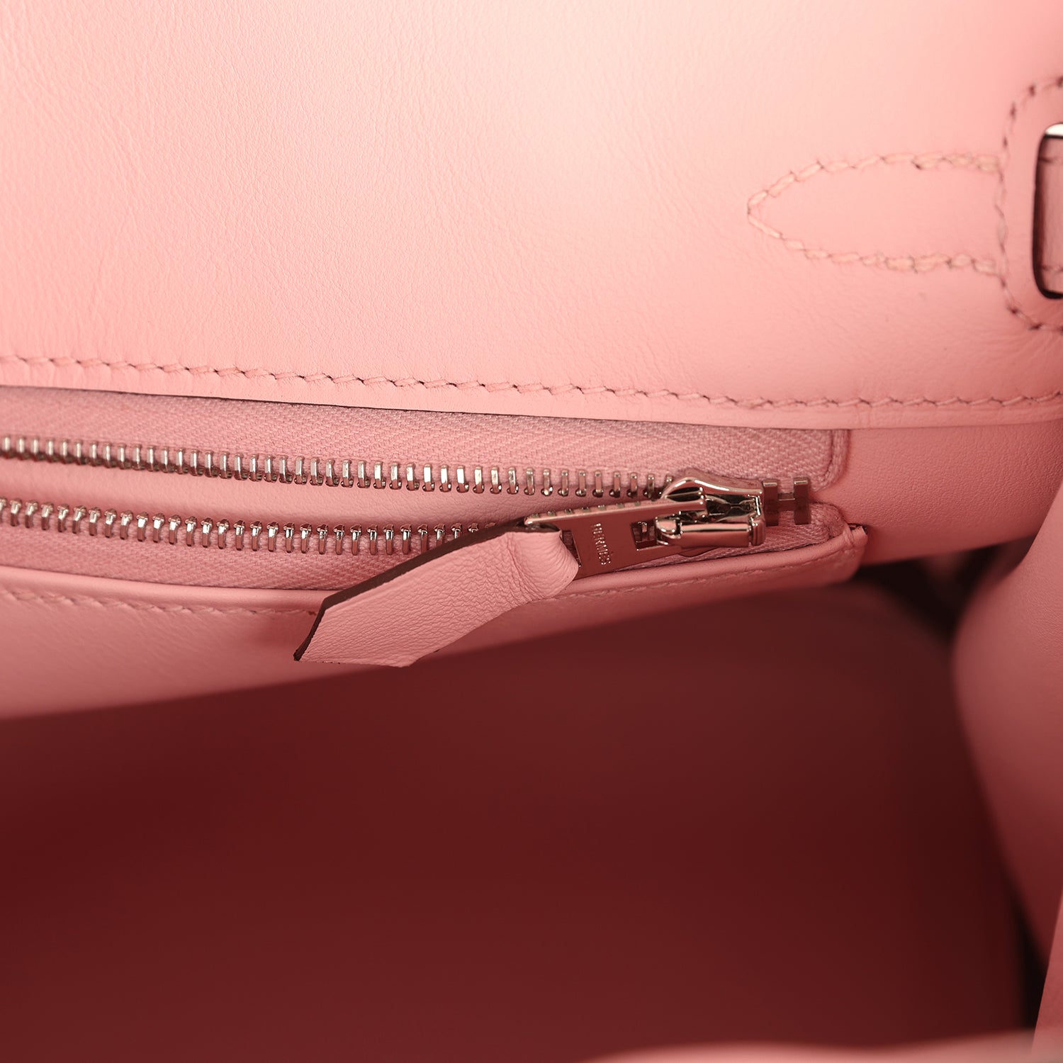 Hermes Birkin 25 Rose Sakura Swift Palladium Hardware